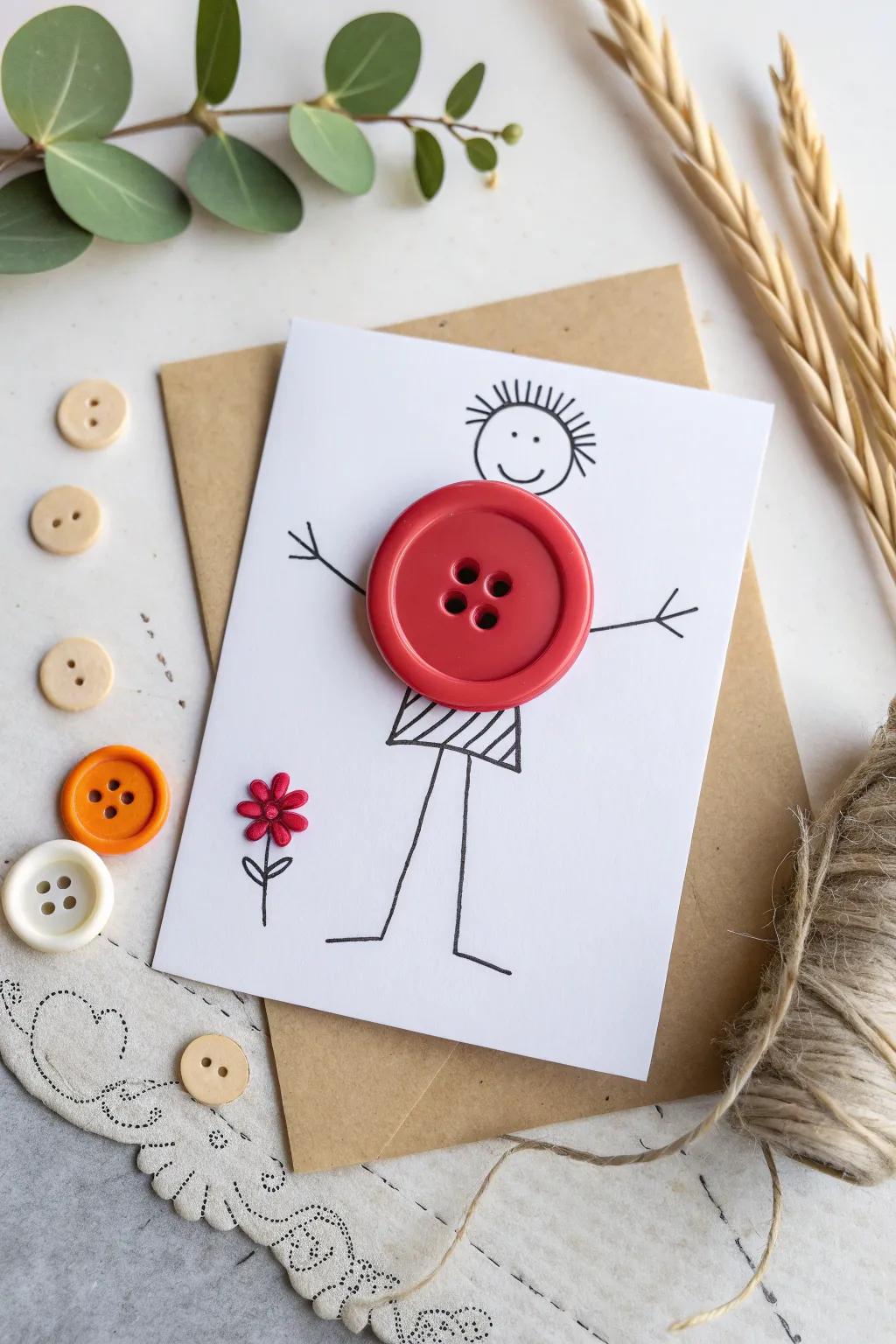 Bring giggles and creativity with button art magic!