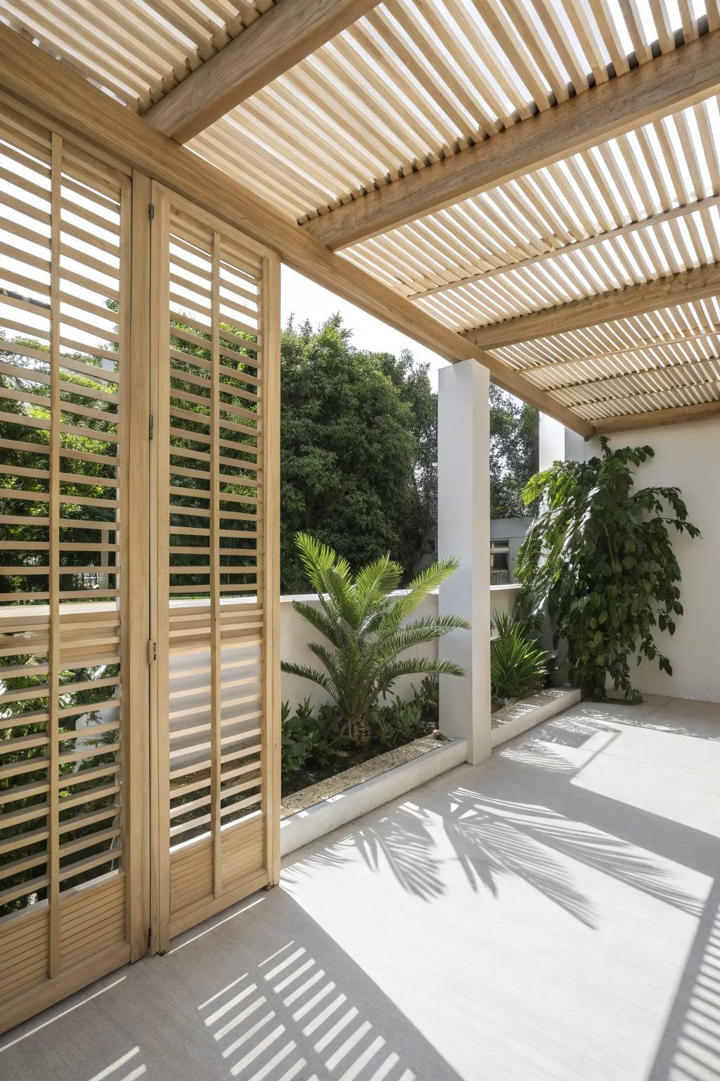 Create the perfect sanctuary for your feline friend with stylish adjustable louvers that blend beauty and functionality.