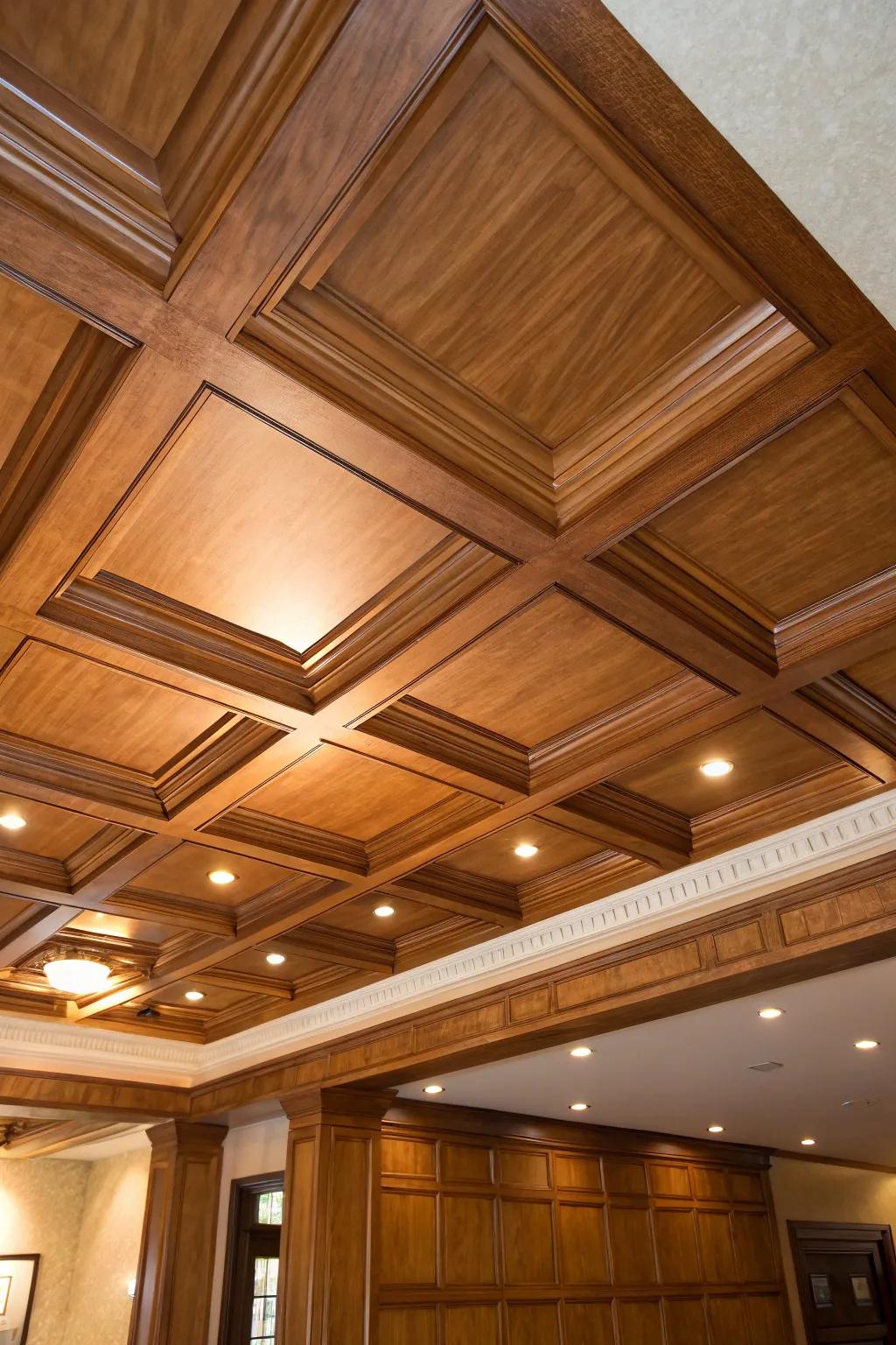Transform your space with the elegance of plywood: budget-friendly beauty at its best.