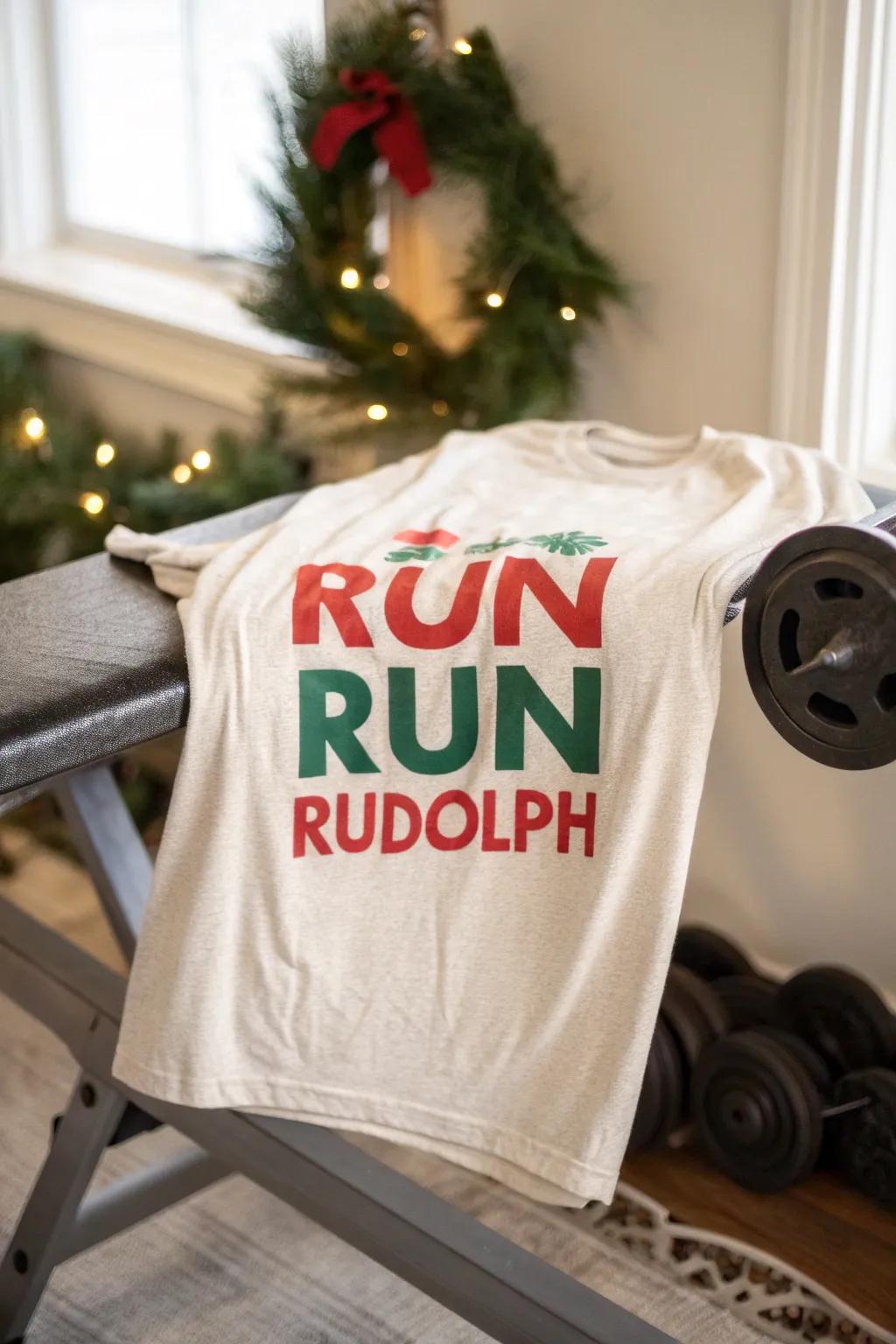 Sprint into the holidays with style and cheer! #FitnessFestive