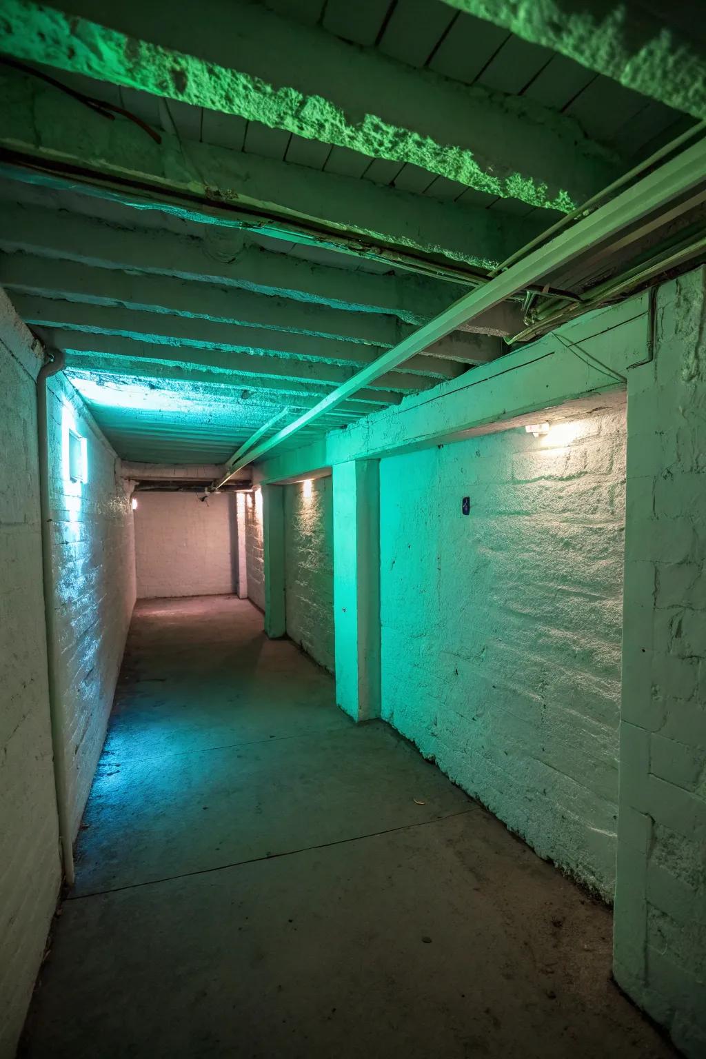 Embrace creativity with glow-in-the-dark paint.