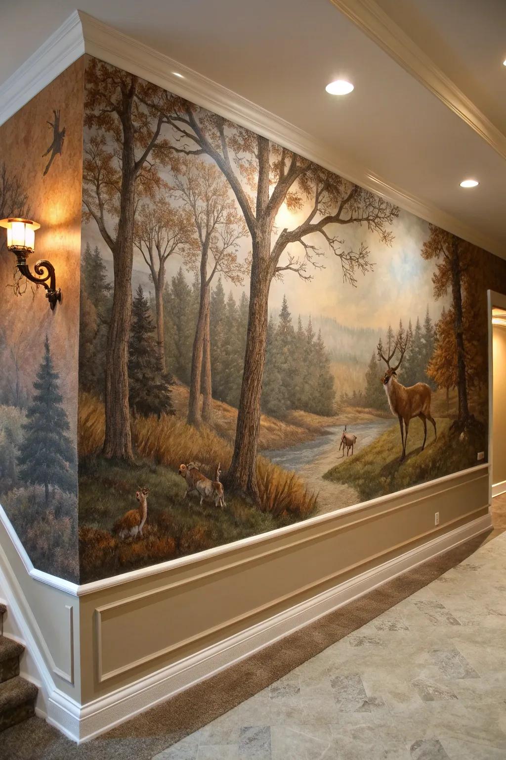 Transform your space with the art of custom murals—where craftsmanship meets creativity.