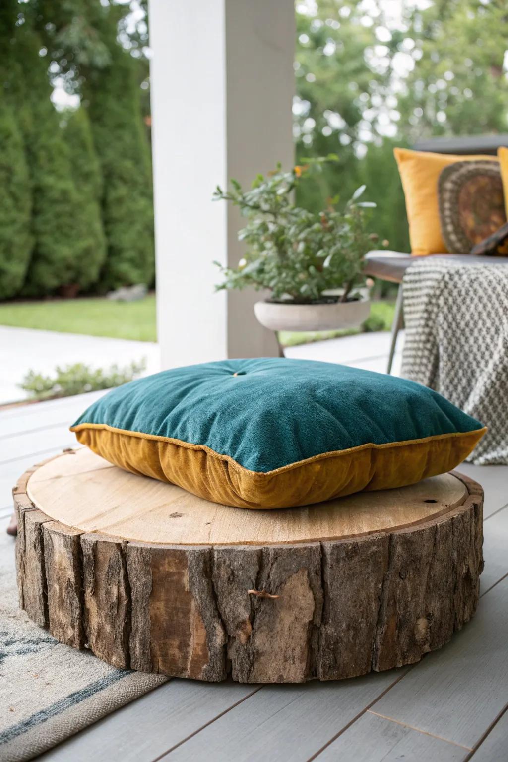 Transform your pet's naptime with this stunning Log Slice Bed, blending rustic charm and minimalist elegance. 🌿🐾