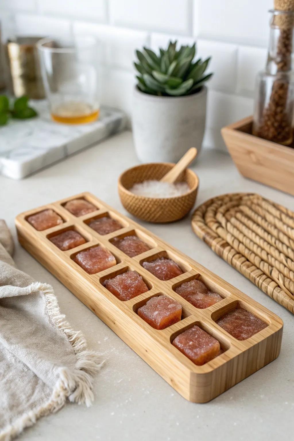 Elevate your cooking with a touch of elegance: freeze bacon fat in style for that extra flavor boost.