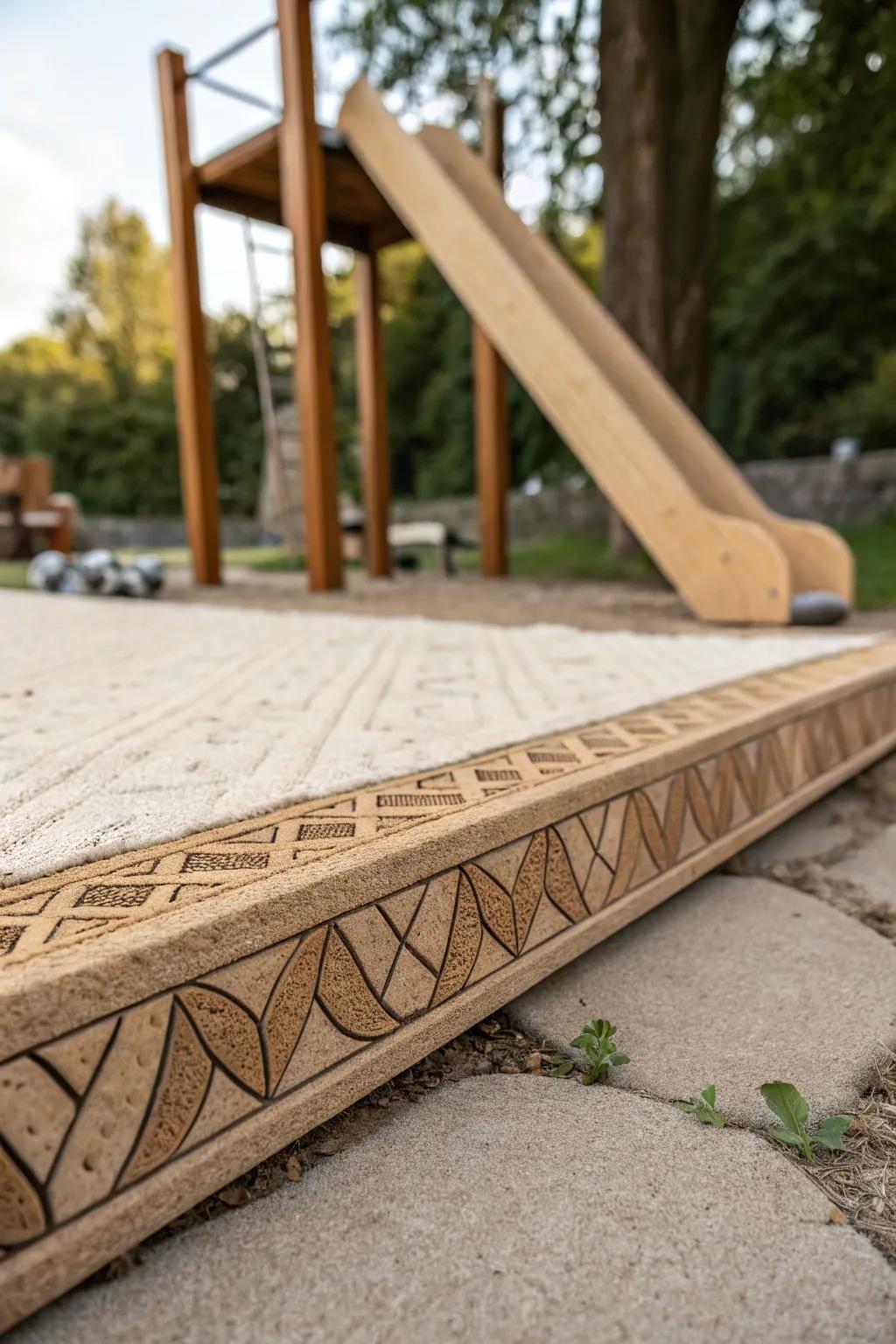 Discover the beauty and functionality of cork borders for your DIY playground projects—eco-friendly and aesthetically pleasing!
