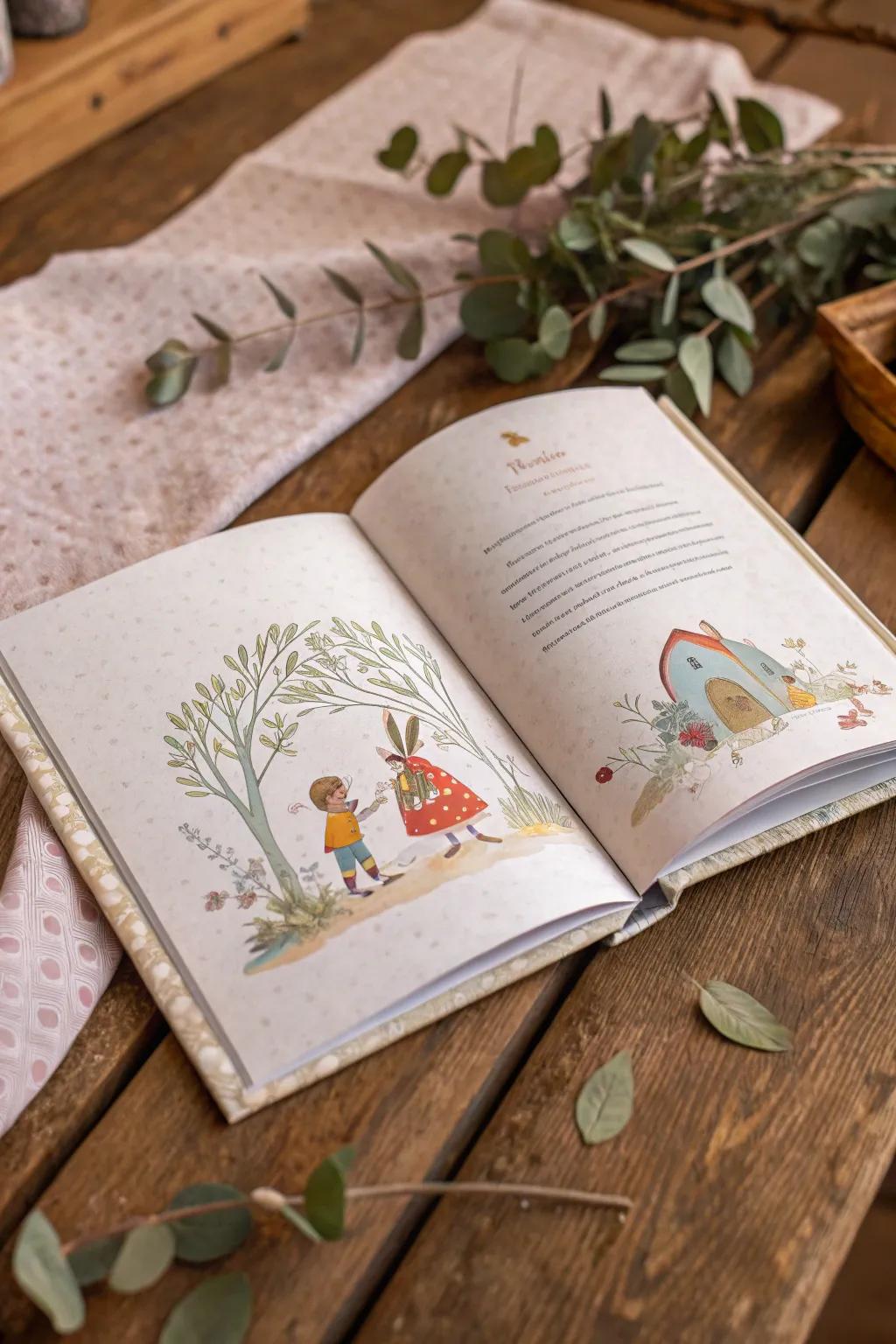 Craft a magical Easter tale with your little ones as the stars of their own storybook adventure.