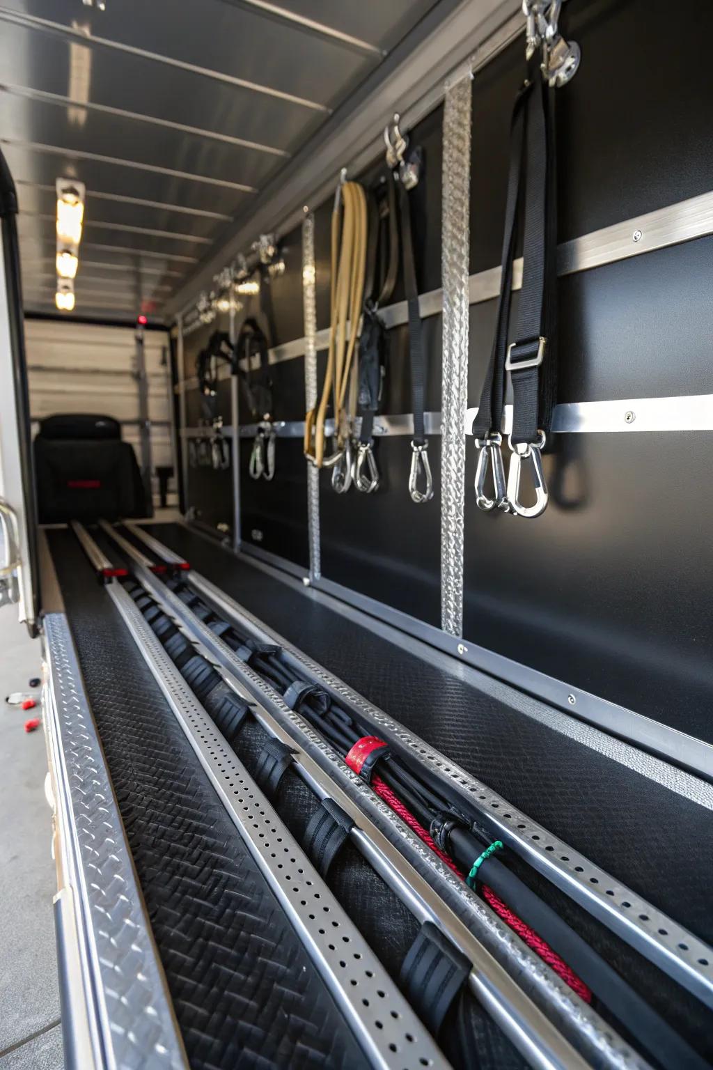 Master the Art of Organization: Discover the Versatility of E-Track Systems.