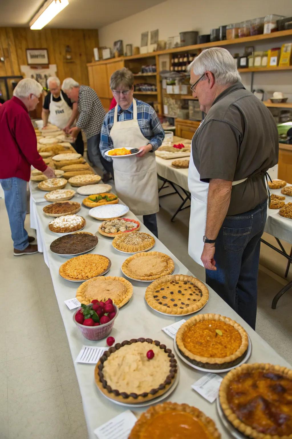 Celebrate your birthday with a delicious and fun pie baking contest.