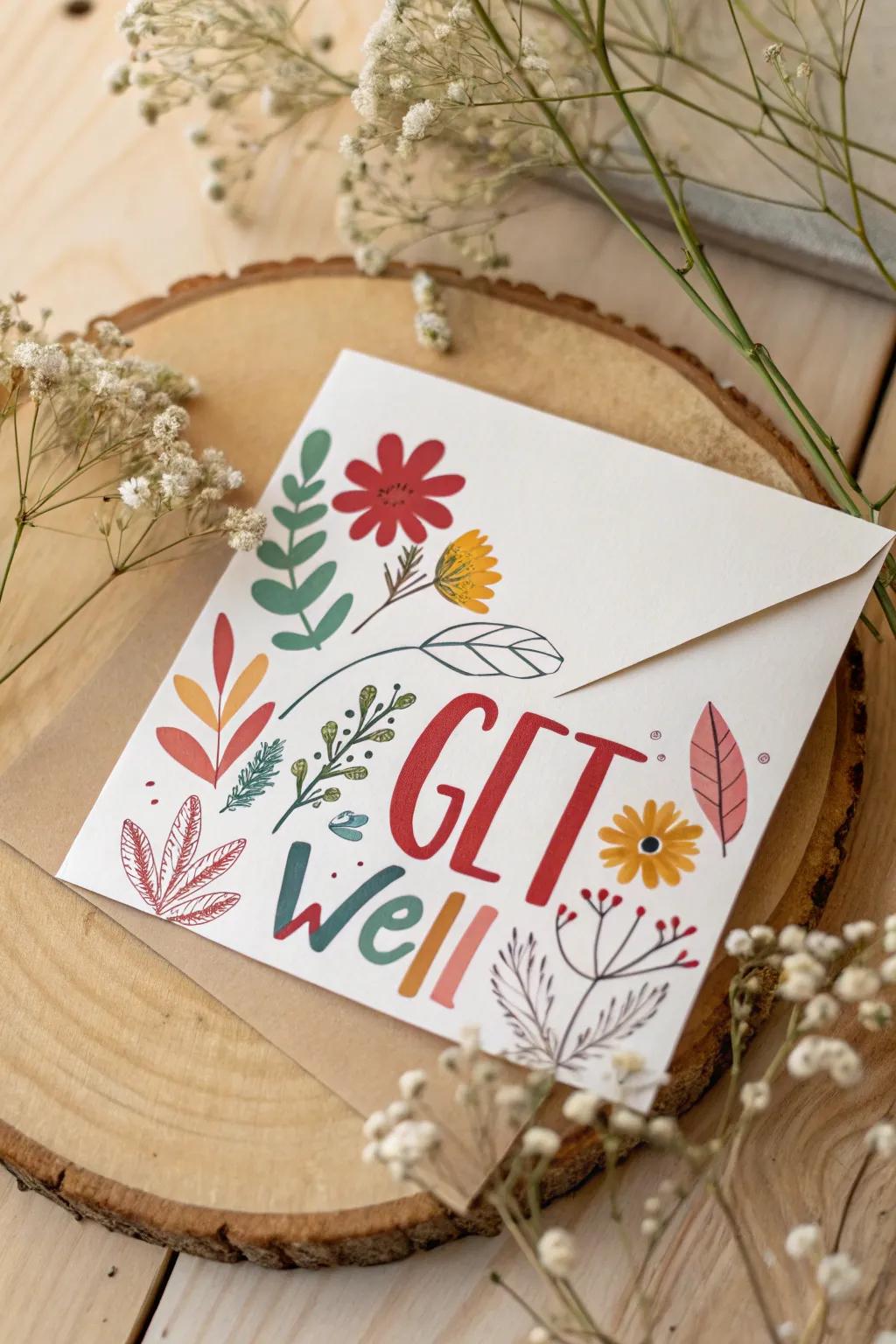 Discover the joy of giving with a playful pull-tab get well card, where simplicity meets creativity.