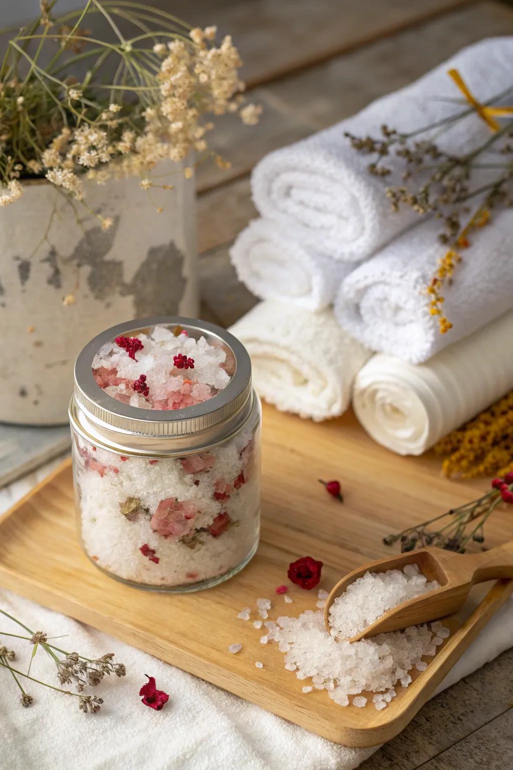 Indulge in tranquility with a handcrafted self-care kit that inspires relaxation and serenity.