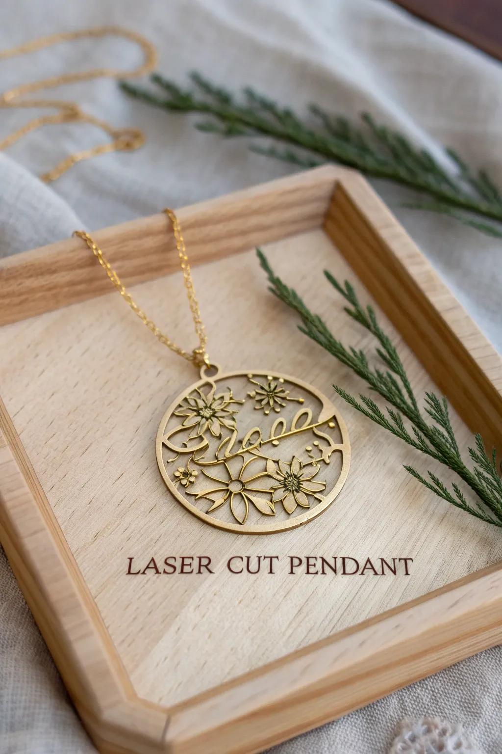 Wear your heart close with personalized, laser-engraved jewelry—a perfect blend of beauty and sentiment.