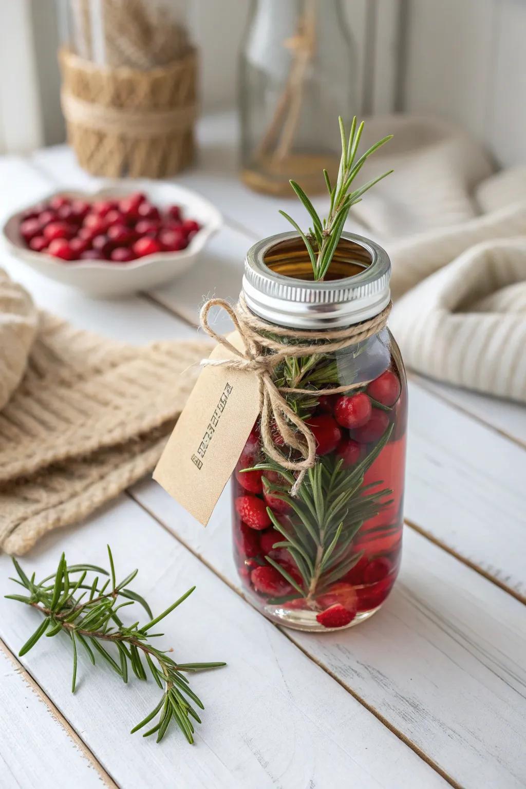 Elevate your holiday gifting with this handcrafted artisan vinegar, a perfect blend of simplicity and flavor.