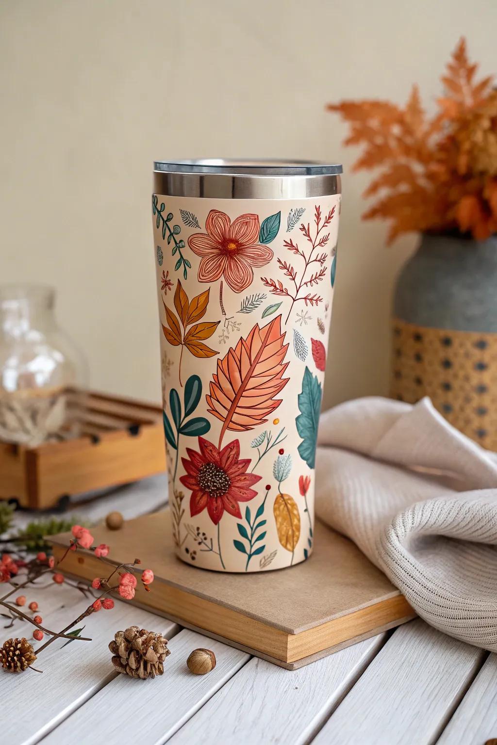 Embrace every season with a tumbler that brings nature's beauty to your fingertips.