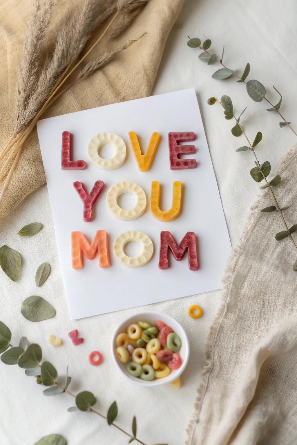Craft a heartfelt macaroni masterpiece this Mother's Day with a touch of boho elegance!