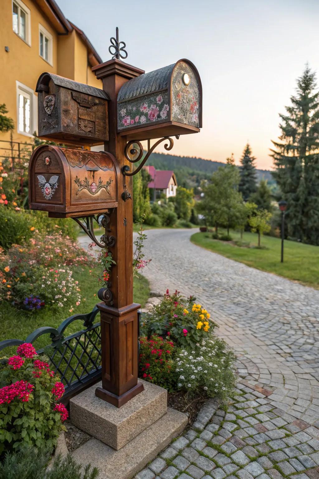 Bringing neighbors together, one letter at a time.