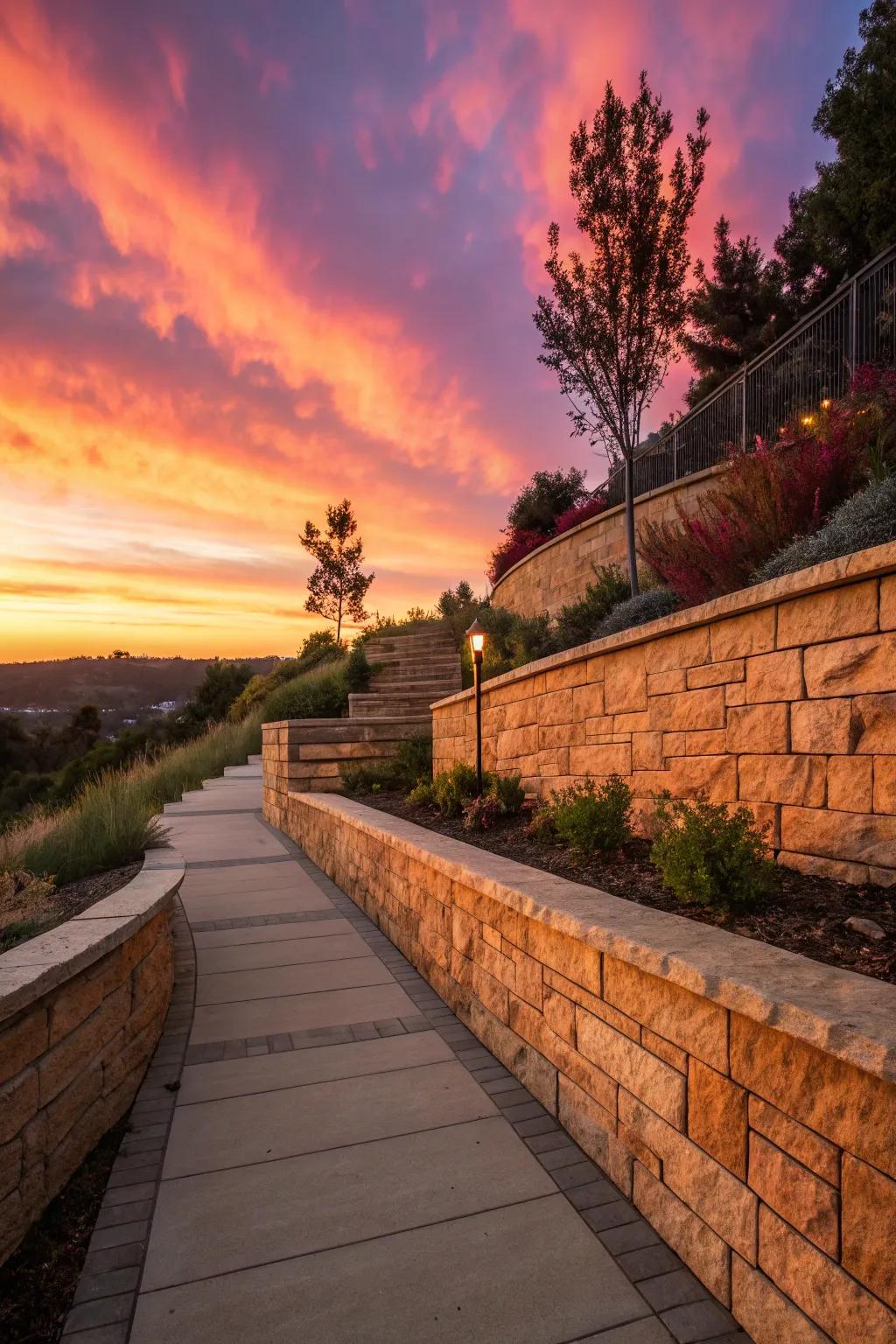 Transform your space with the artistry of sunset ombre shades, where craftsmanship meets natural beauty.