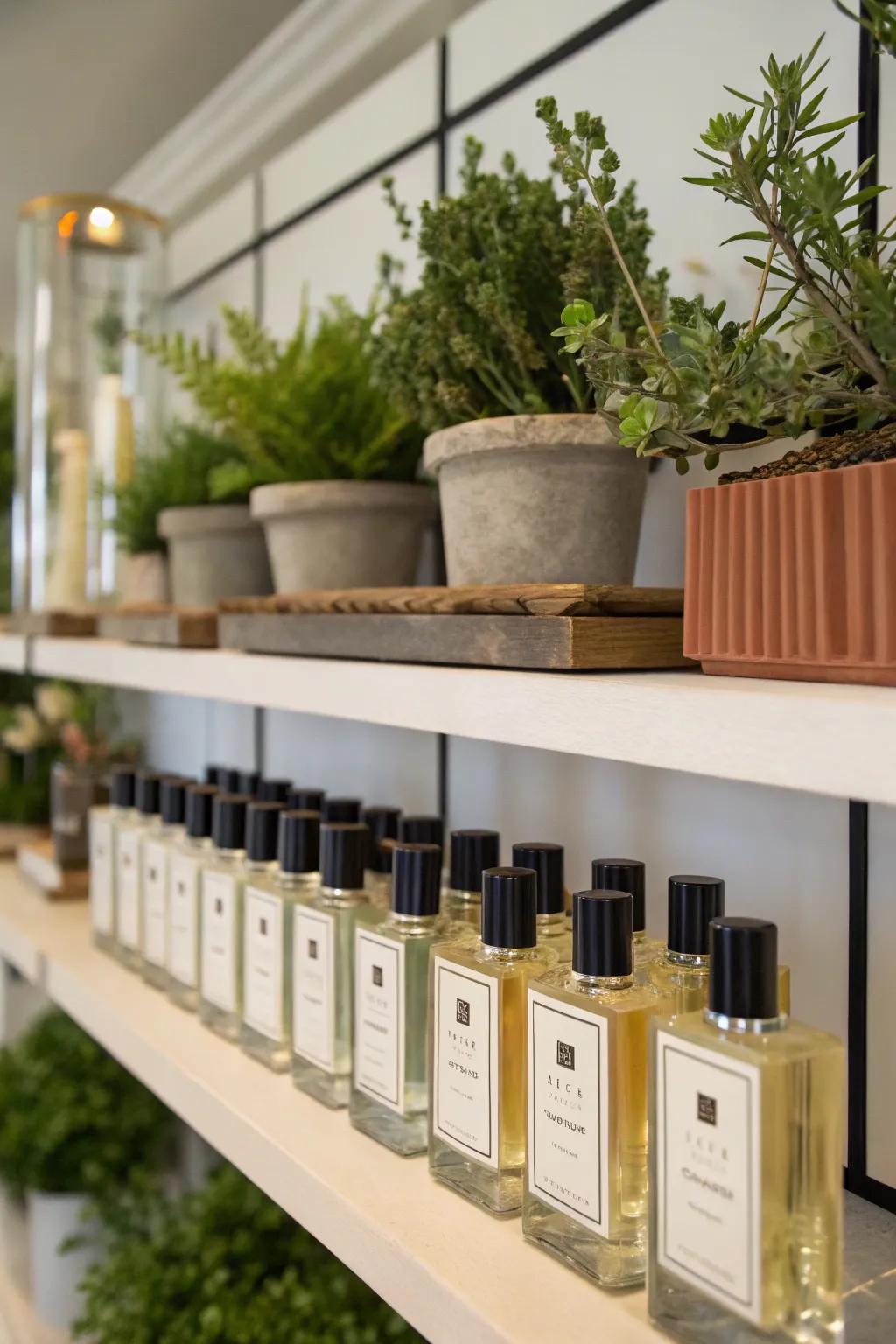Greenery adds a refreshing and natural touch to your display.