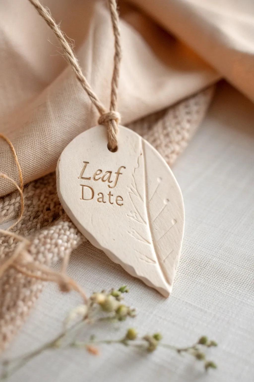 Craft your story with personalized clay ornaments—a blend of simplicity and beauty.