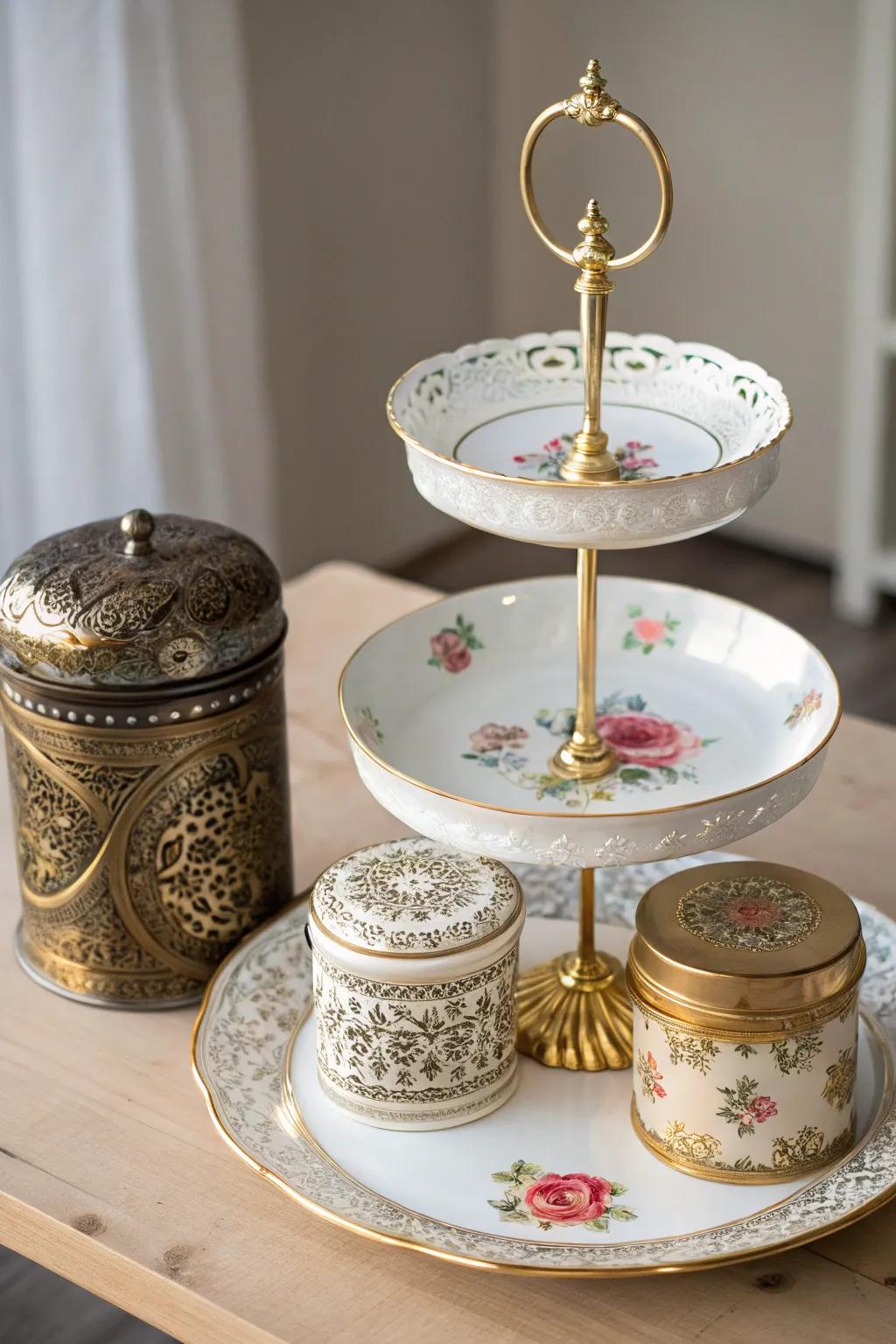 Elevate your tea party with a touch of vintage elegance, perfectly crafted for the minimalist soul.