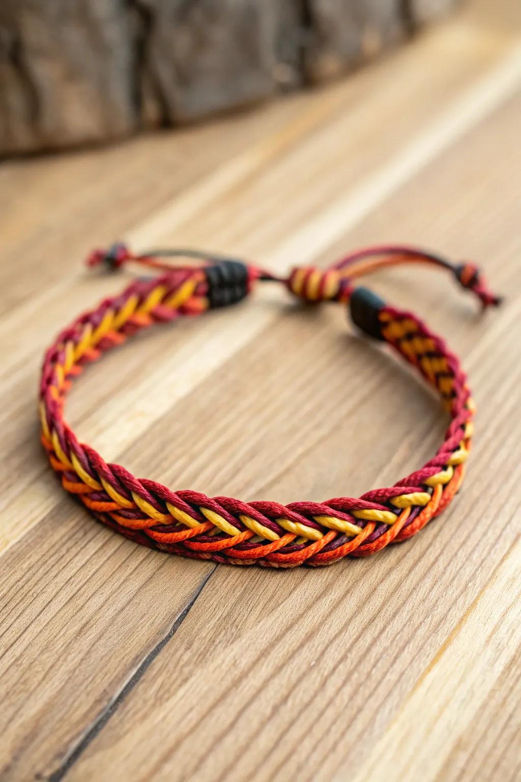 Unleash your creativity with the vibrant Firecracker Bracelet—a bold statement piece with a touch of boho charm.