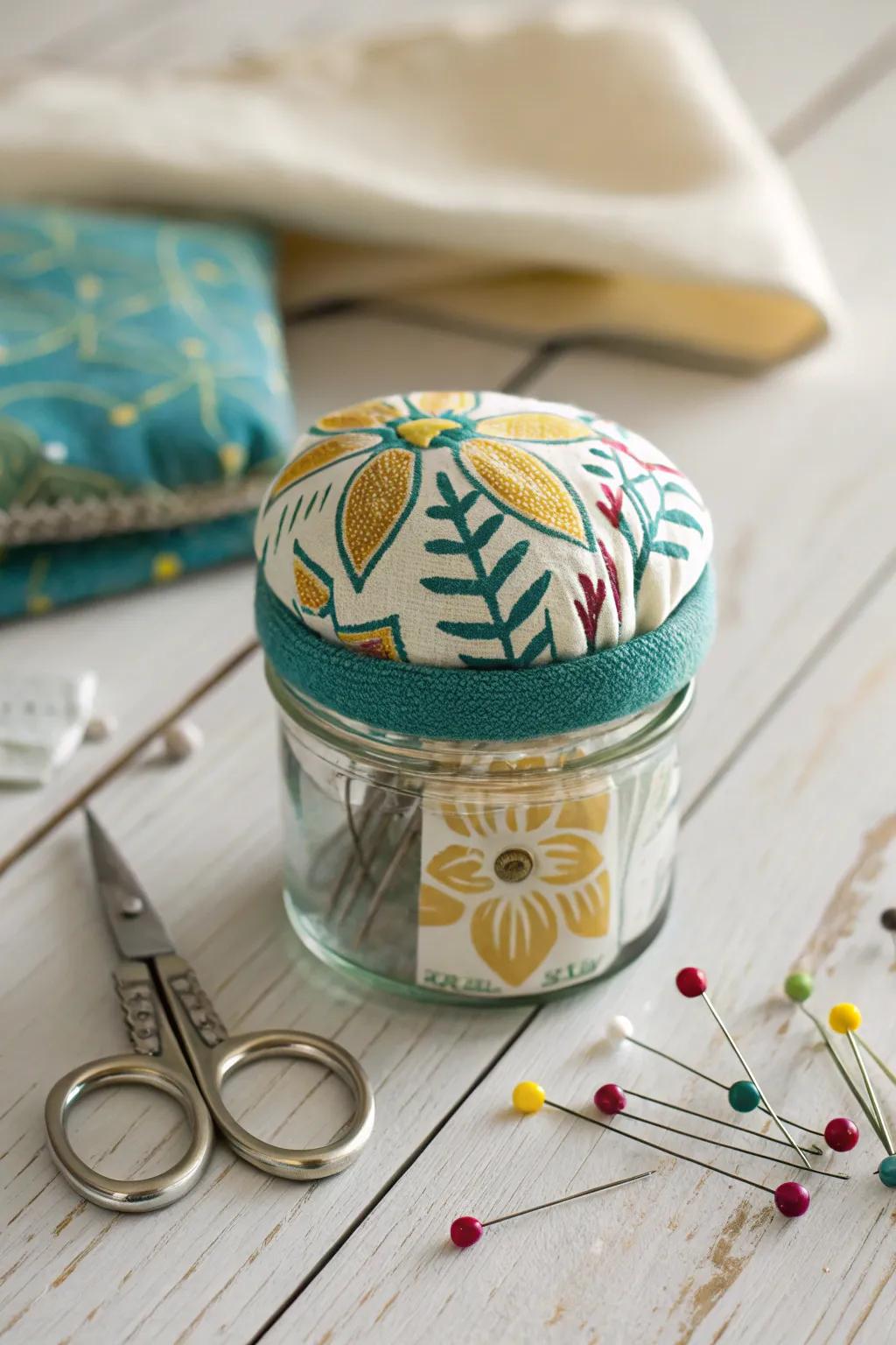 Craft your own cozy corner with this charming DIY pin cushion—where functionality meets minimalist beauty!
