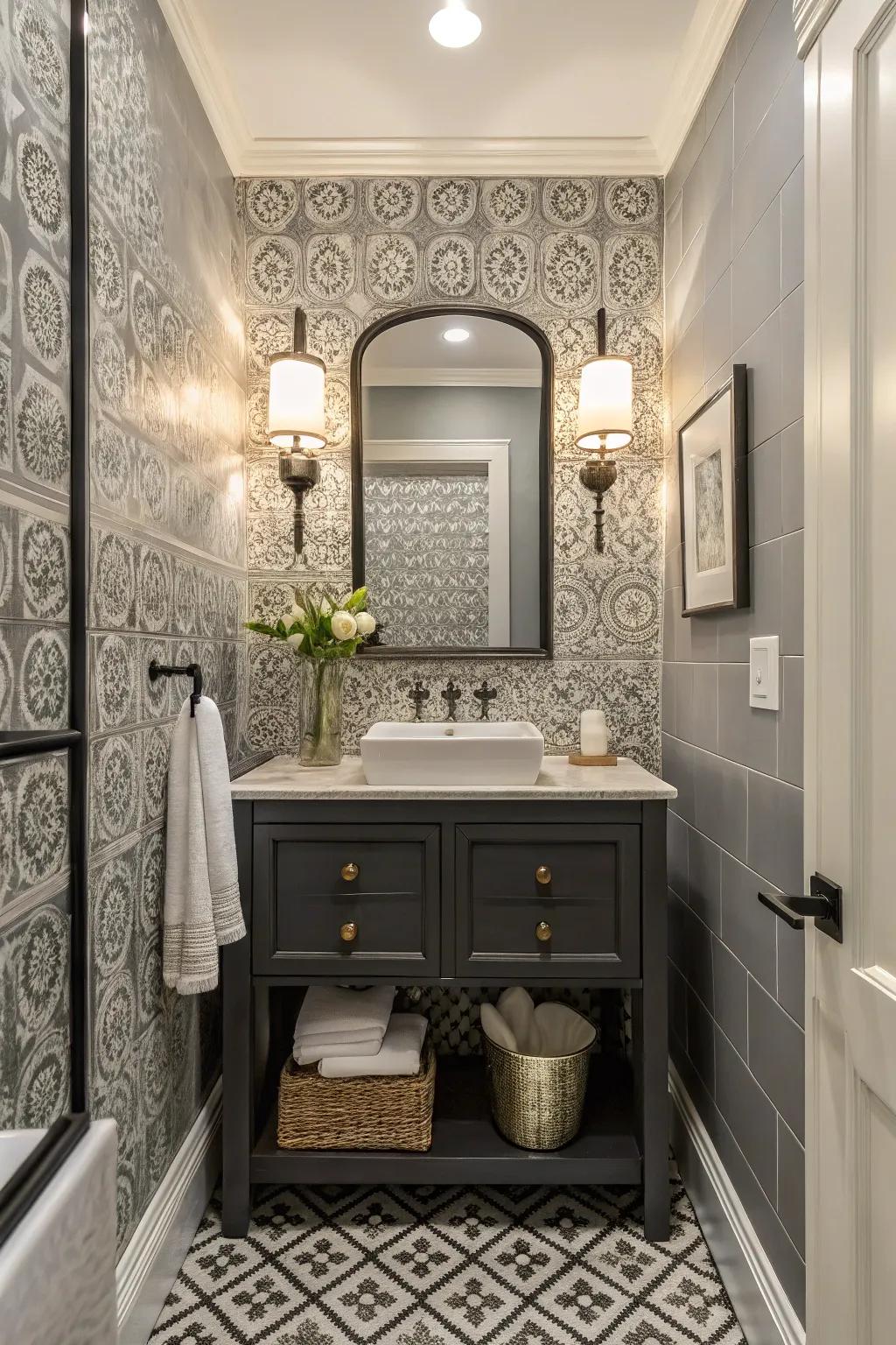 Monochrome schemes provide cohesion and sophistication.