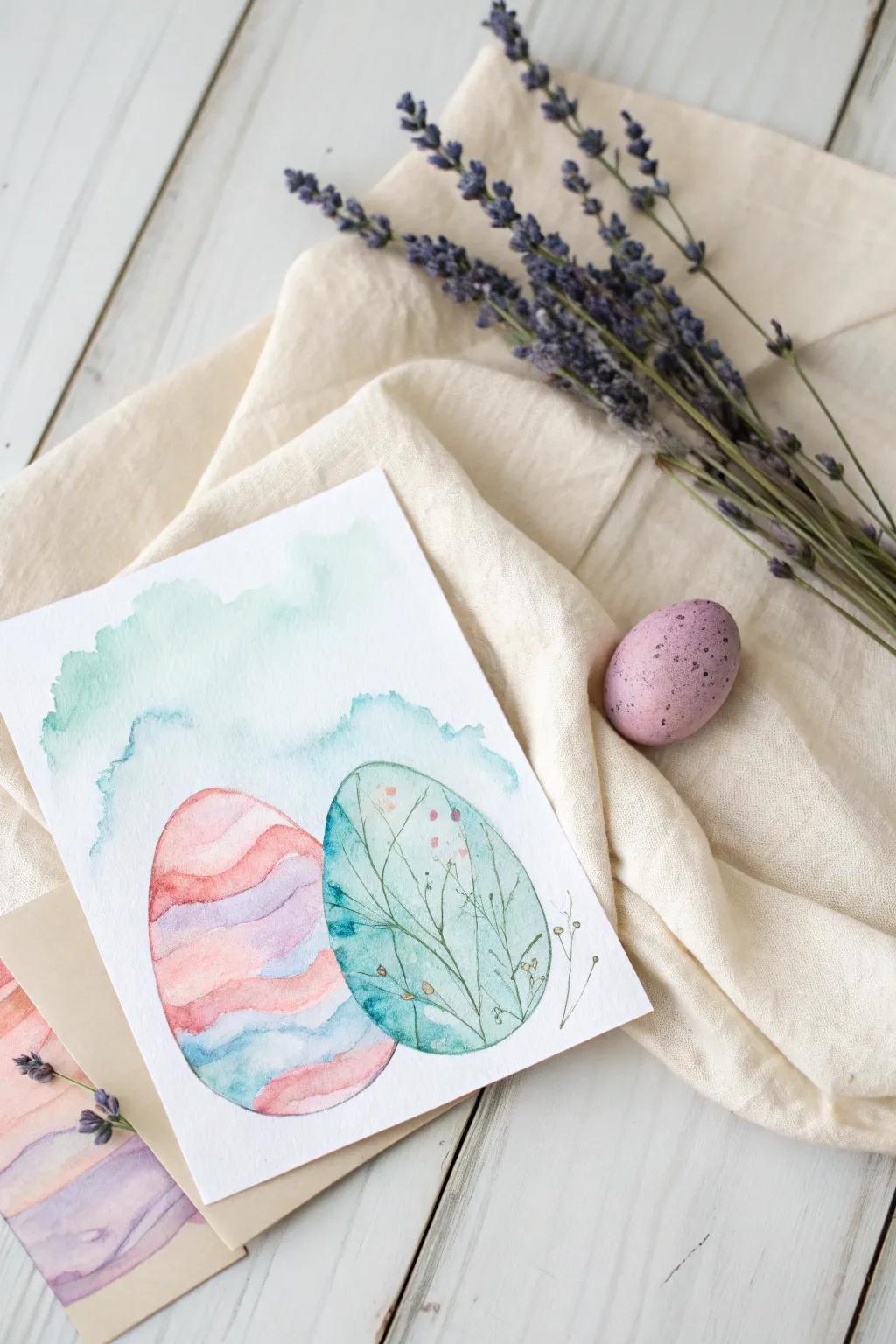 Celebrate the artistry of Easter with abstract watercolor designs that are as unique as they are beautiful. 🌿🎨