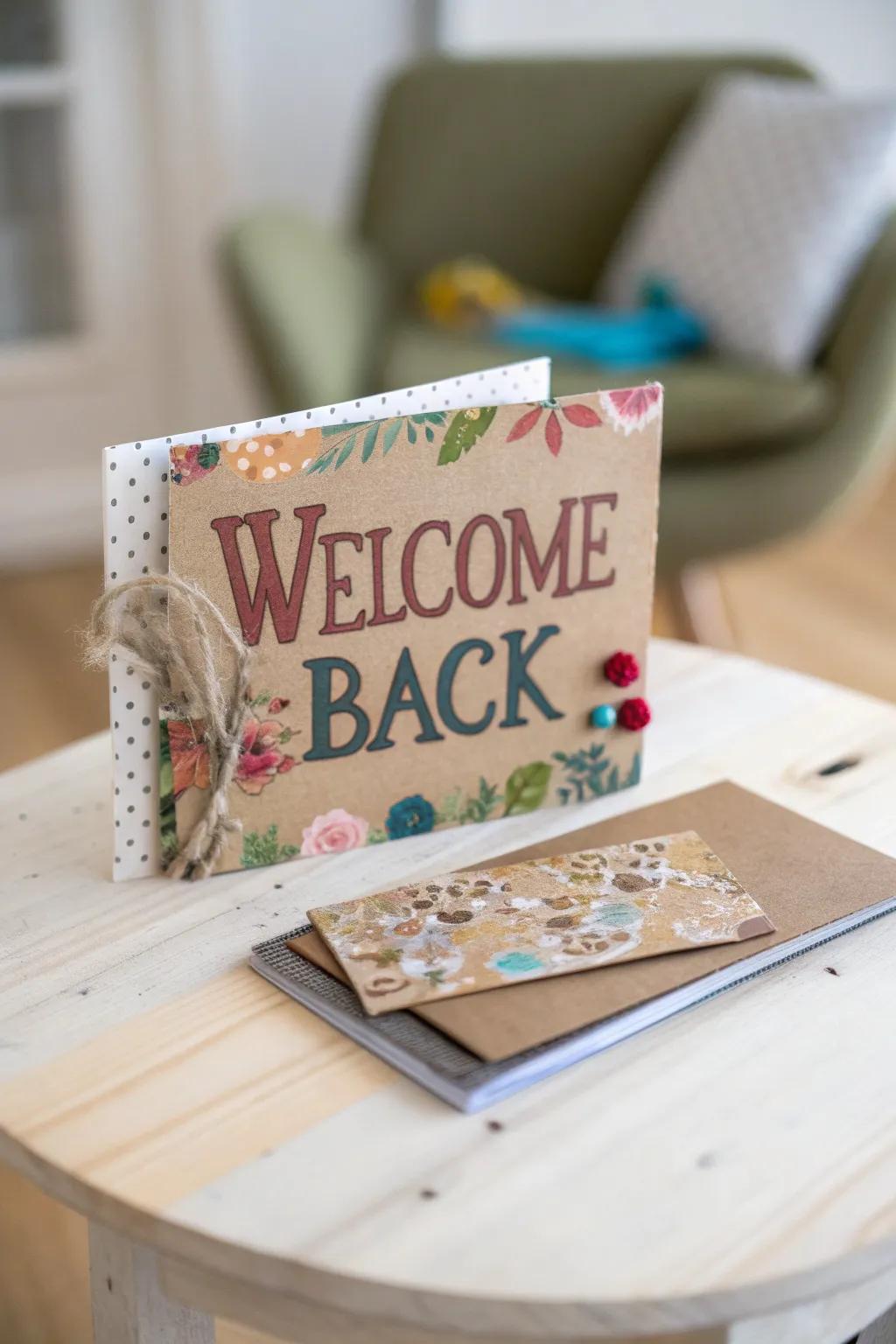 Welcome back in style with a touch of eco-friendly elegance. 🌿