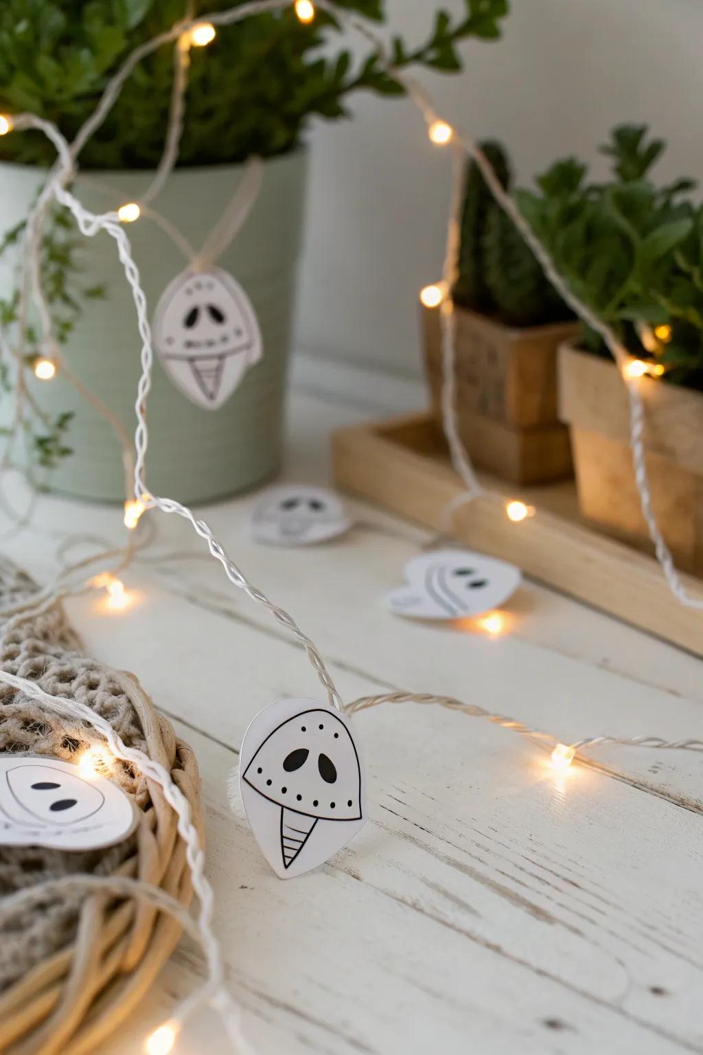 Illuminate your space with magical, otherworldly charm. ✨🛸 #AlienCrafts #FairyLights #ScandiBoho