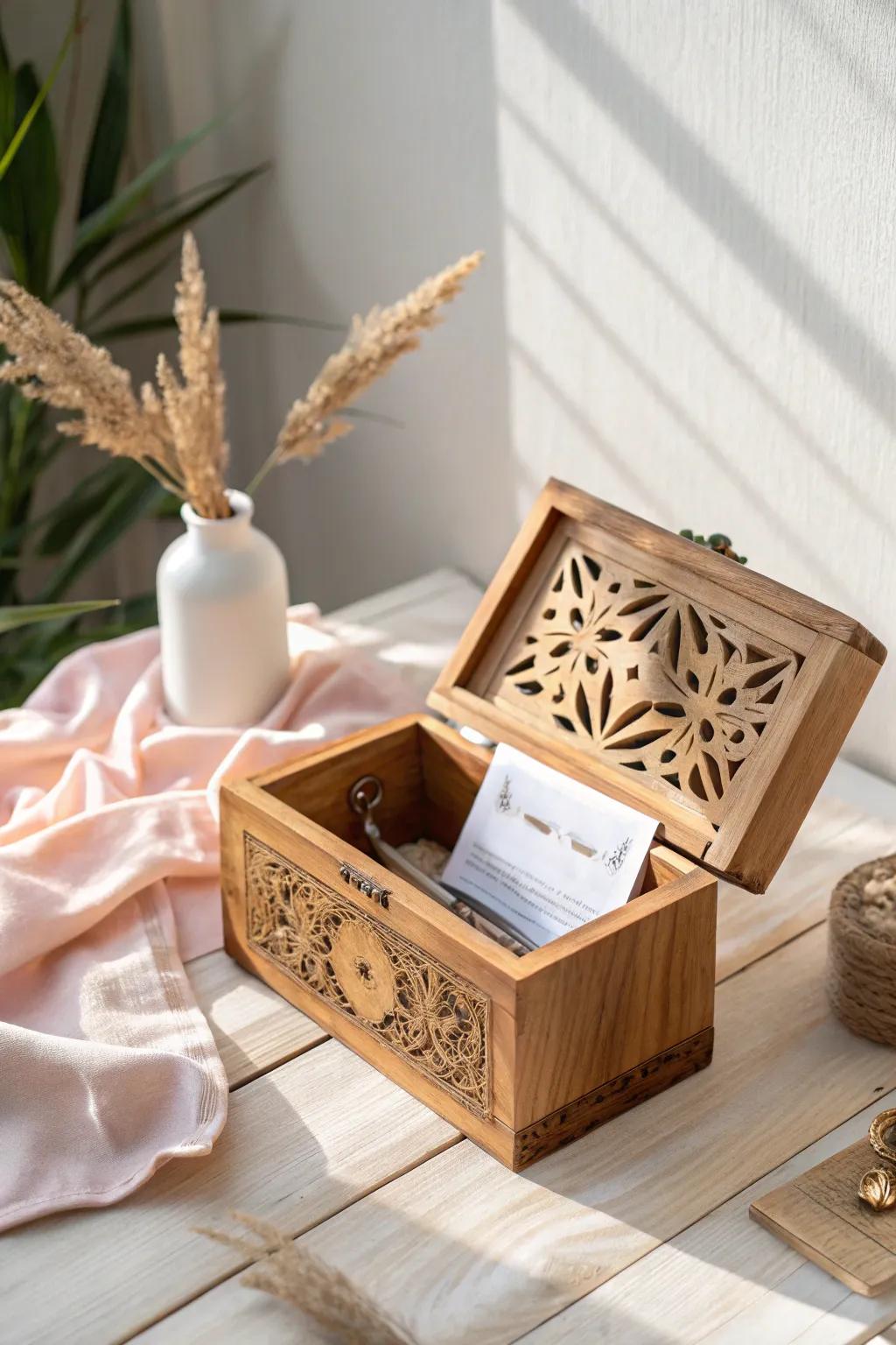 A charming surprise: the perfect blend of craftsmanship and whimsy for a memorable baby shower gift.