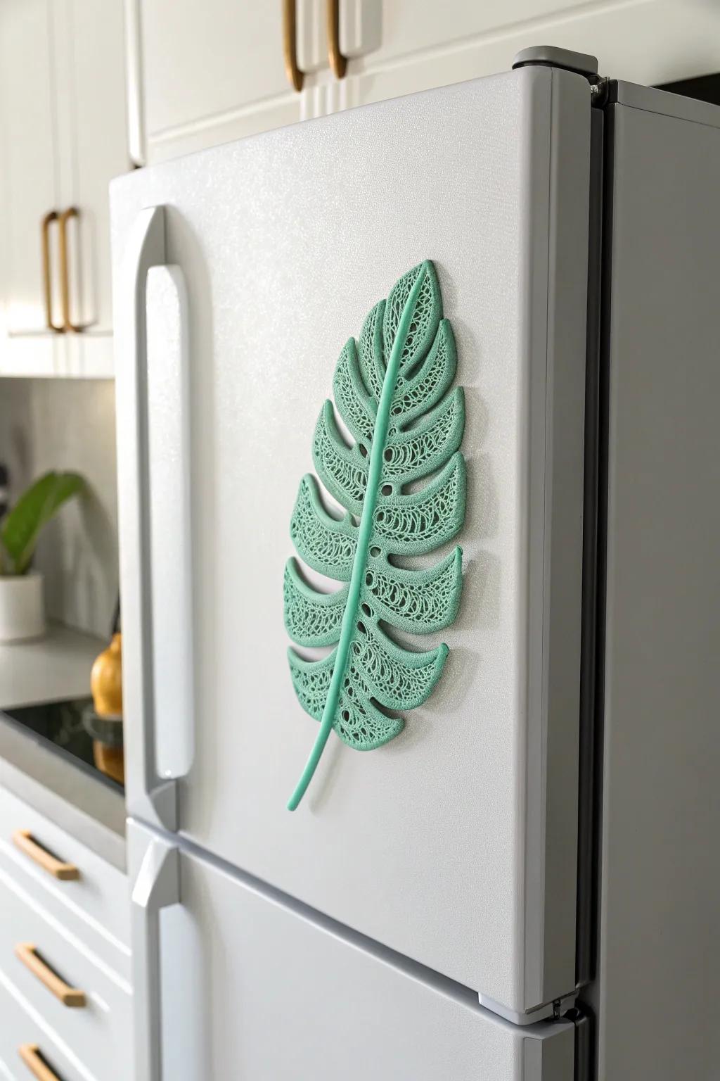 Add a touch of whimsy to your kitchen with these beautifully crafted 3D pen fridge magnets.