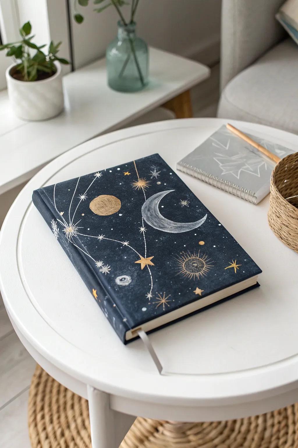 Explore the cosmos with a touch of artistry—bring the universe to your bookshelf!