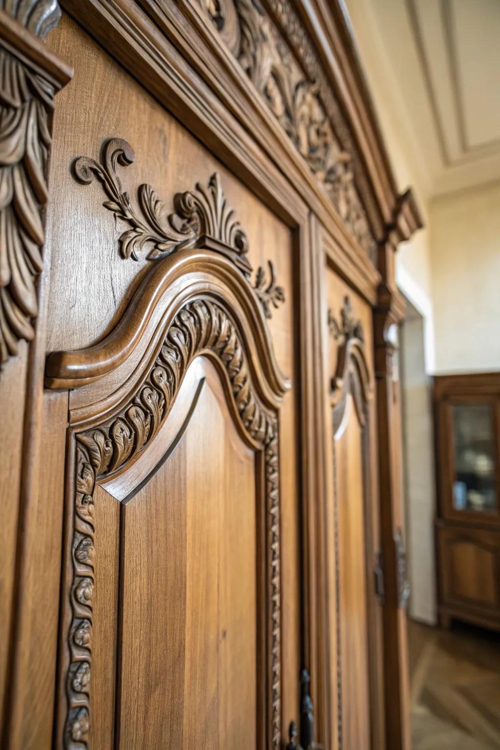 Transform your cabinetry with elegant decorative molding. Discover the art of craftsmanship.