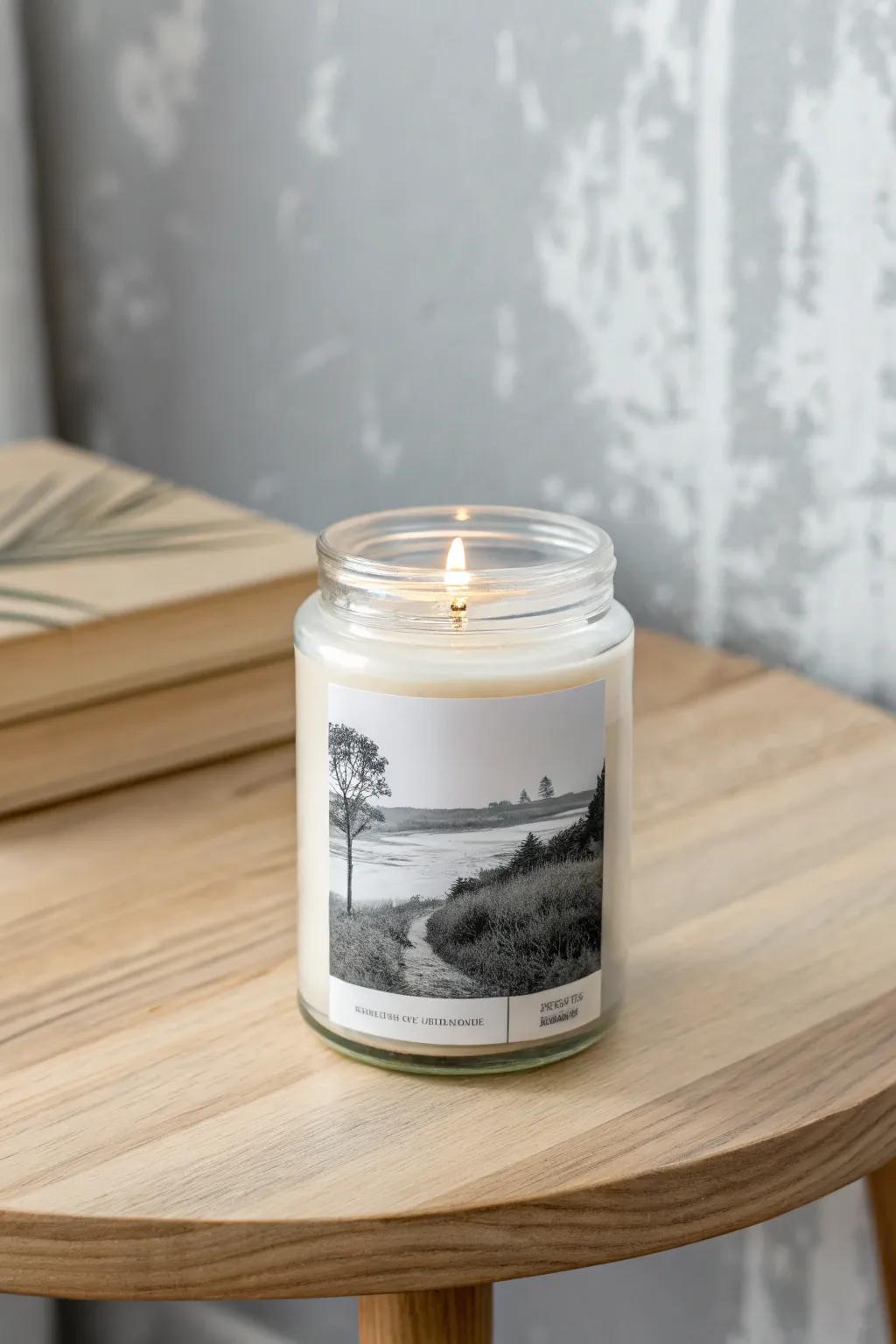 Capture moments, illuminate memories. Transform your candle jars into personal keepsakes.