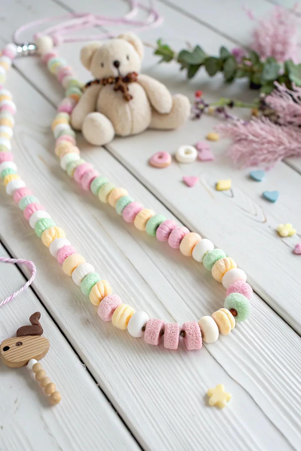 Surprise and delight with a touch of whimsy – discover the magic of candy leis with playful toy inclusions!