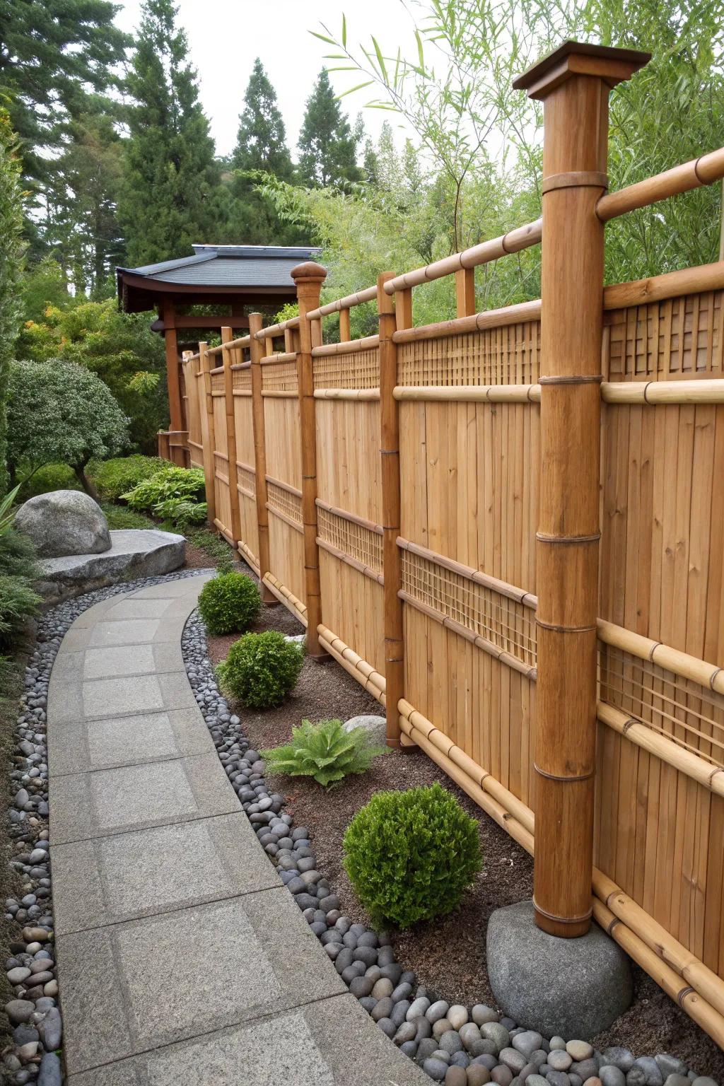 Experience tranquility with this exquisite blend of cedar and bamboo, where craftsmanship meets nature.
