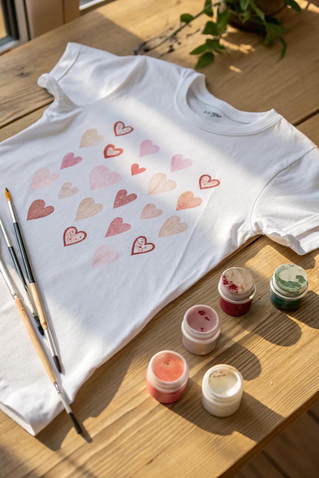 Craft your love with eco-friendly flair and vibrant heart designs!