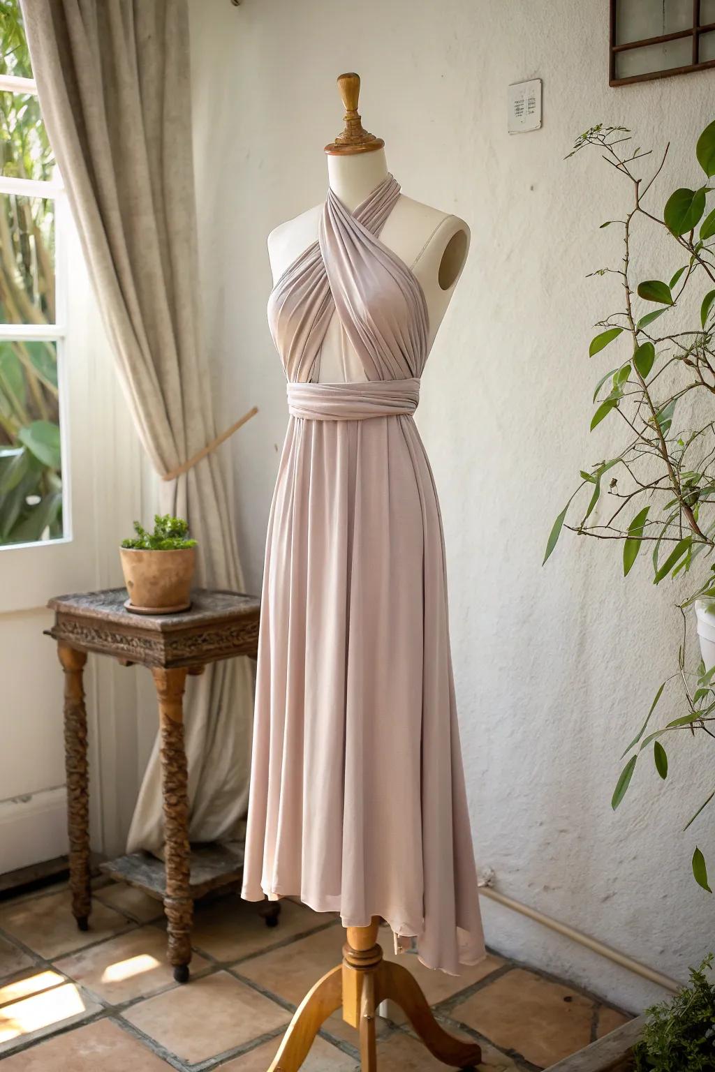 Embrace endless style possibilities with this chic infinity dress—your perfect travel companion!