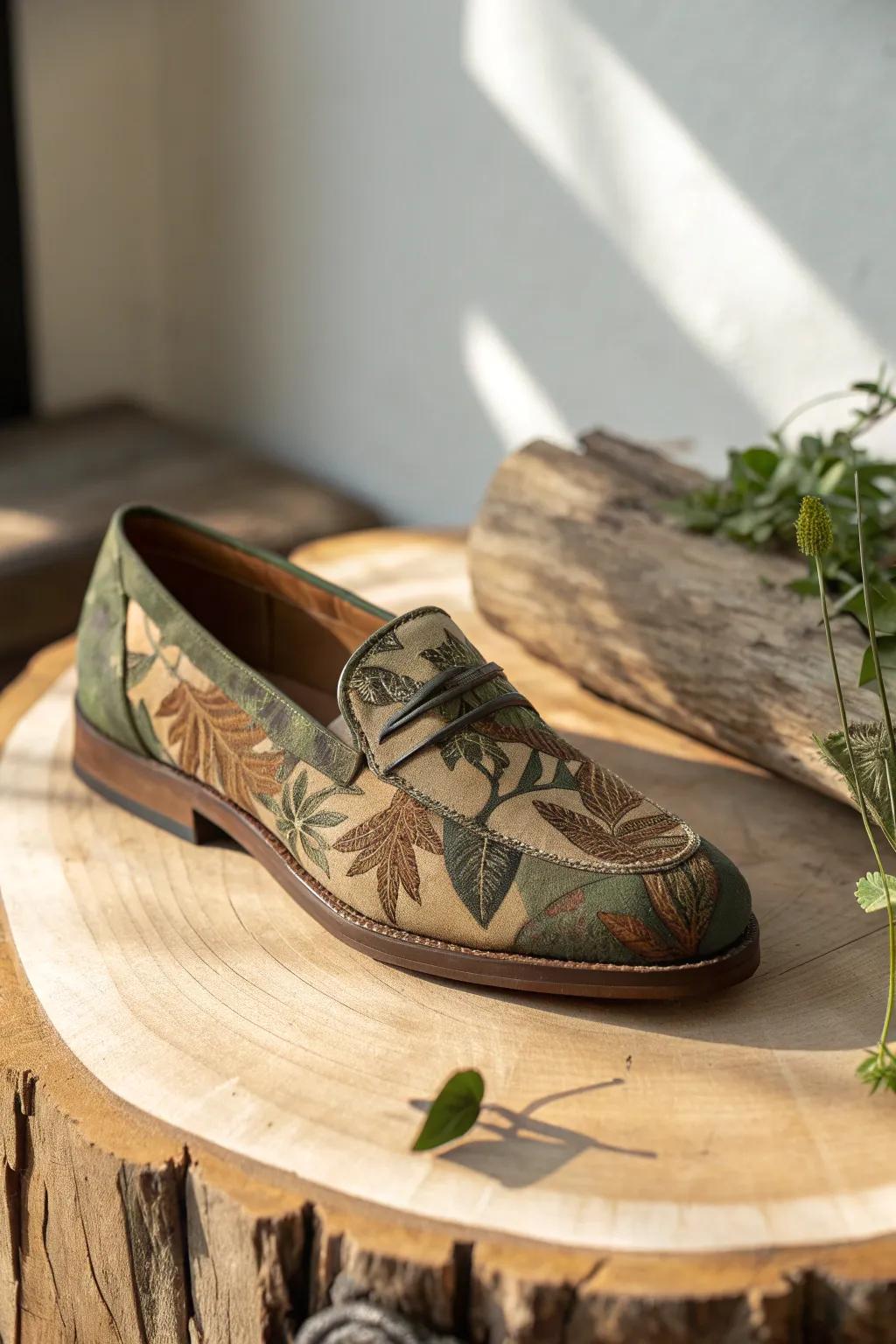Step into the wild with style: Embrace nature's palette with our camouflage cool kicks.