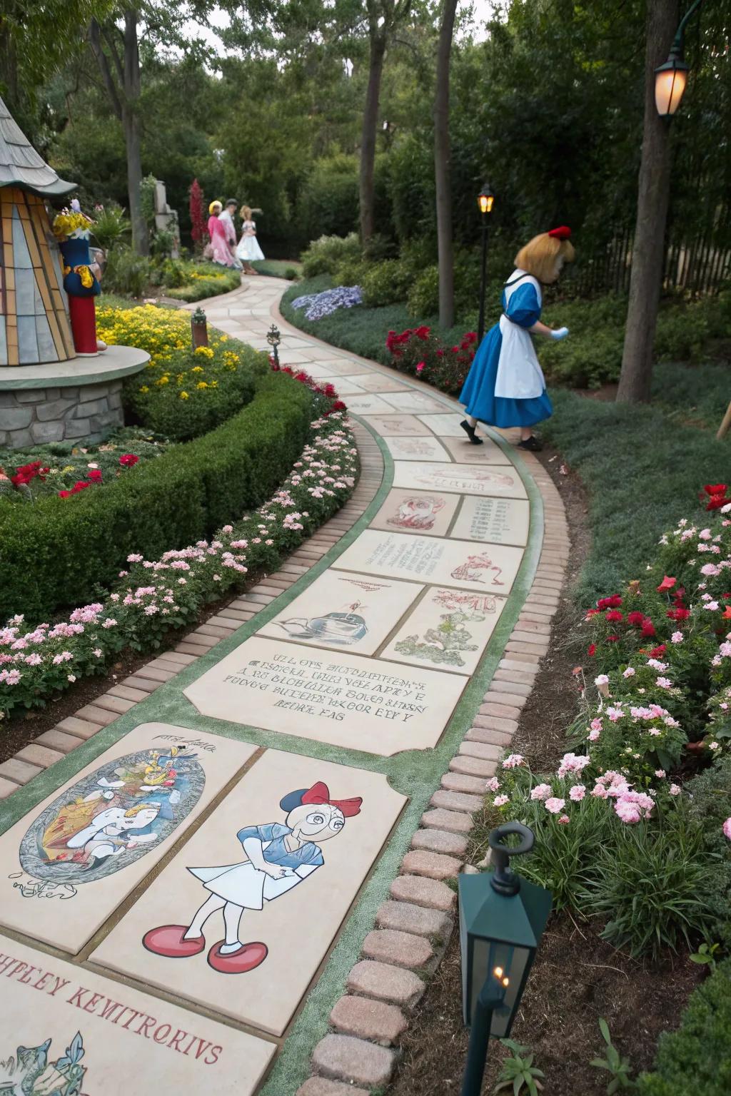 Engage imaginations with a storybook-themed Easter trail.