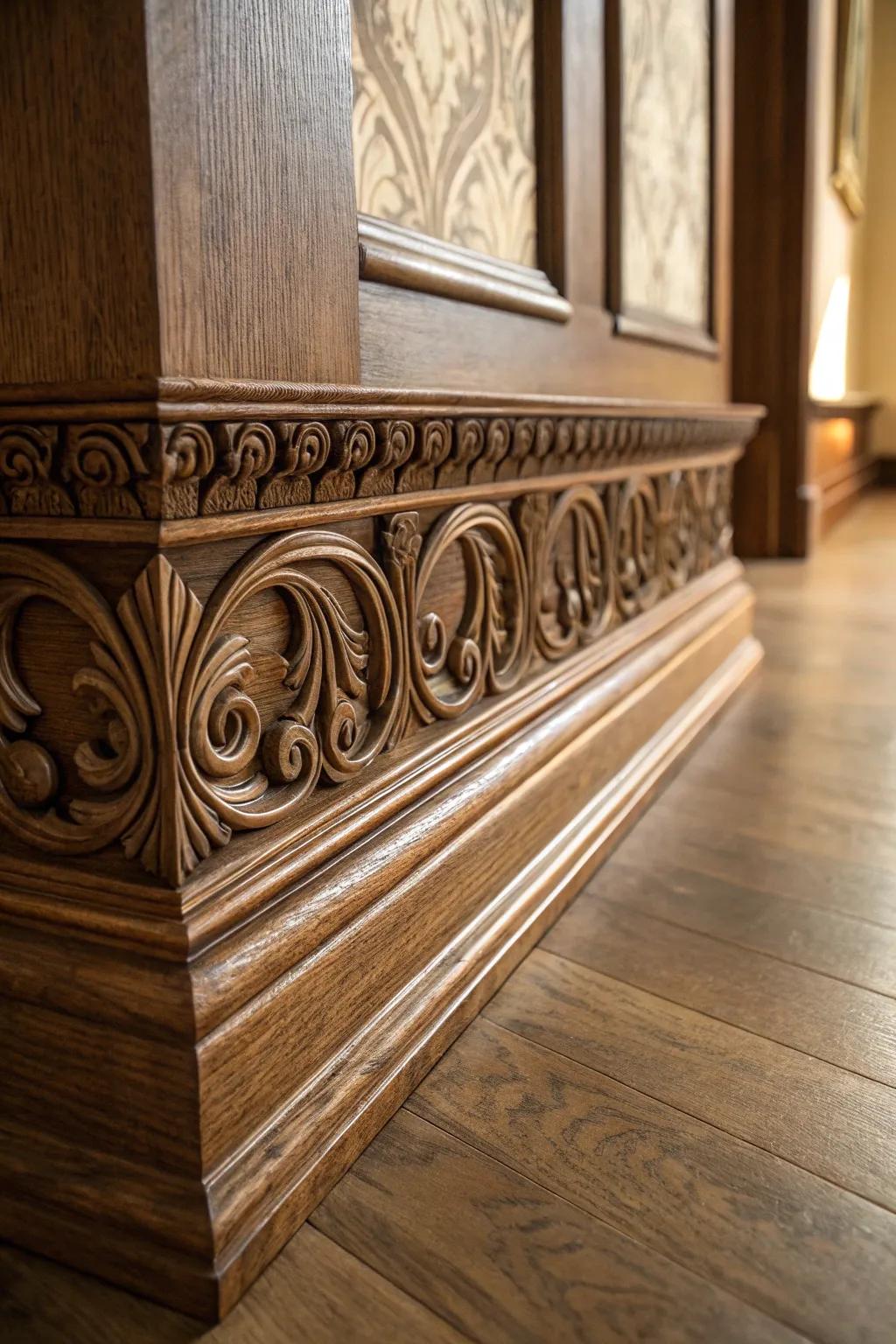 Elevate your space with the timeless elegance of decorative molding.