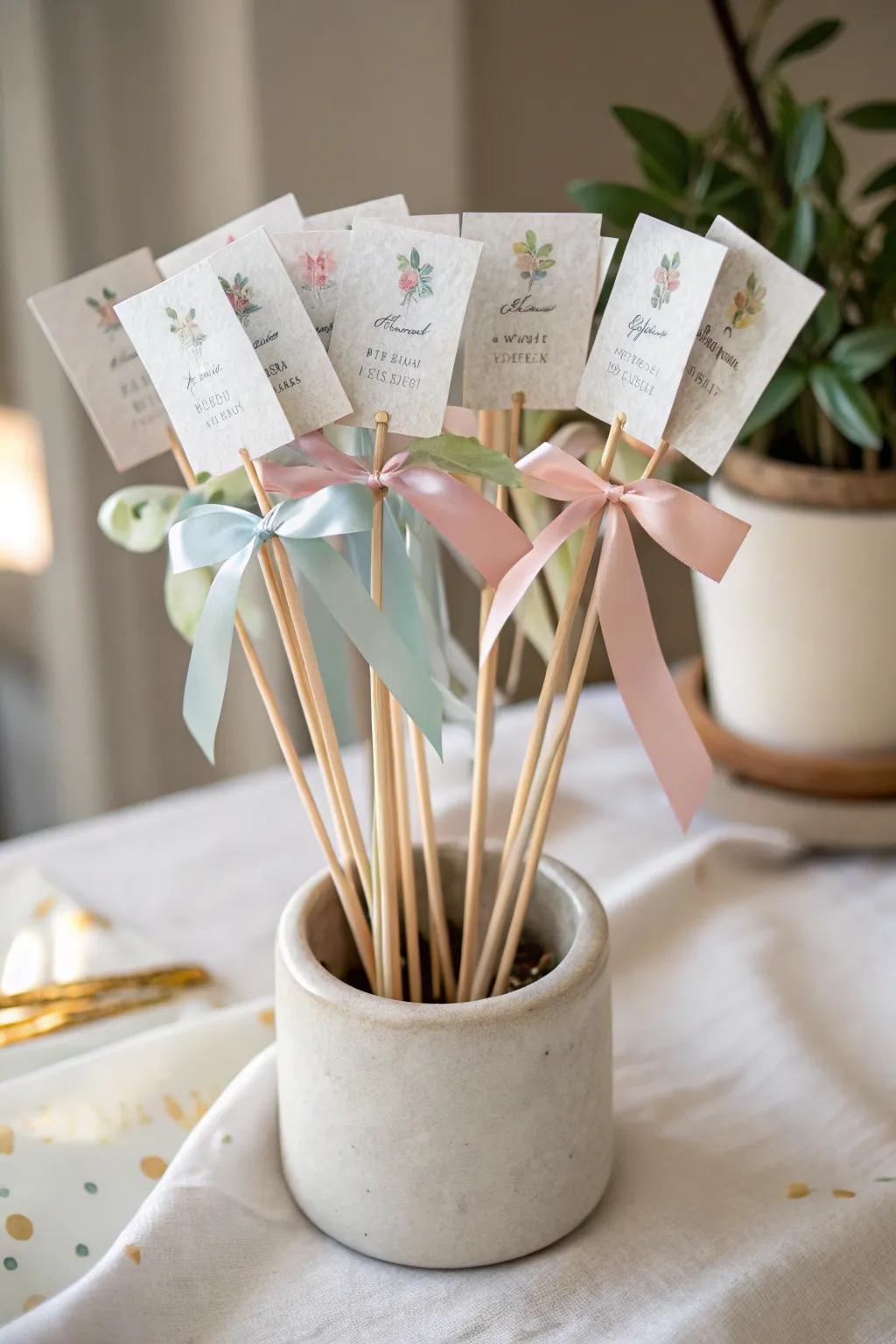 Discover the art of giving with a Ribbon-Wrapped Radiance bouquet, where elegance meets simplicity.