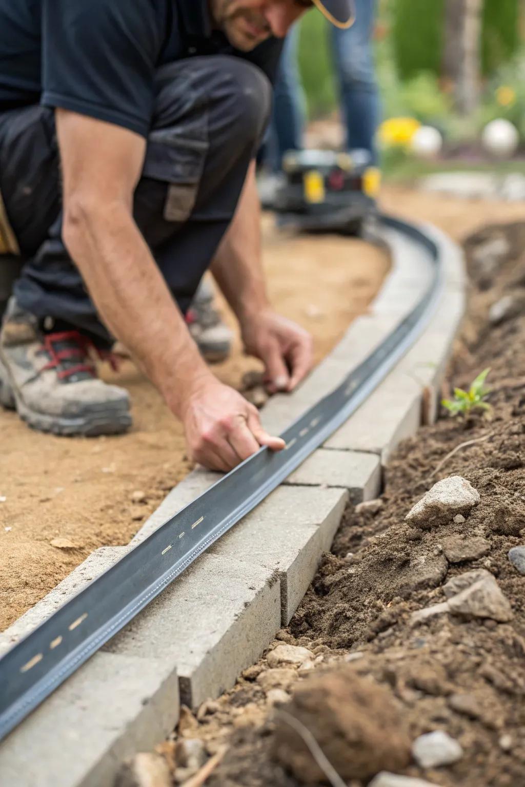 Master the Art of Closing Gaps: Flexible Edging Solutions for Uneven Terrain