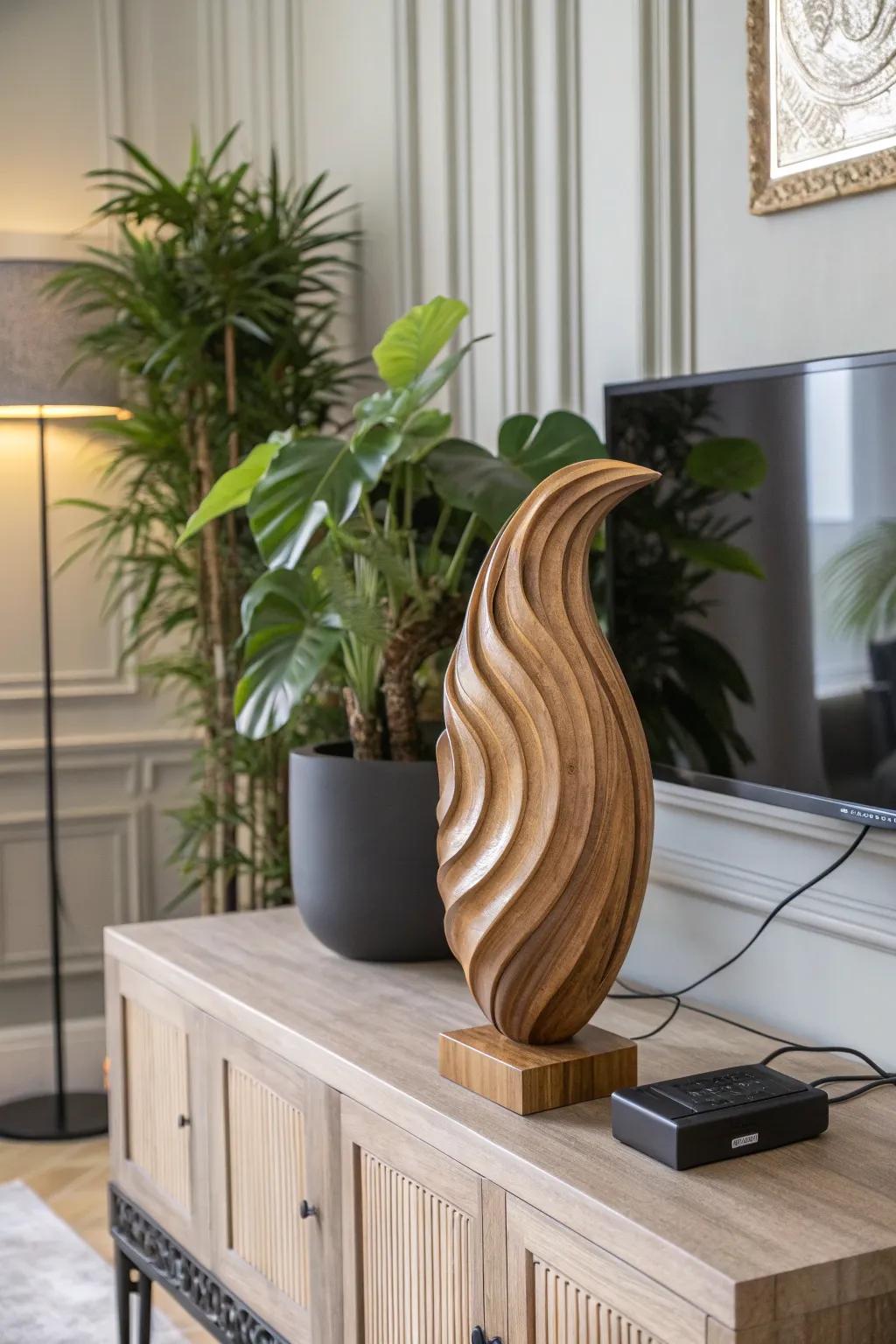 Master the art of subtlety: Hide cords with style and craftsmanship.