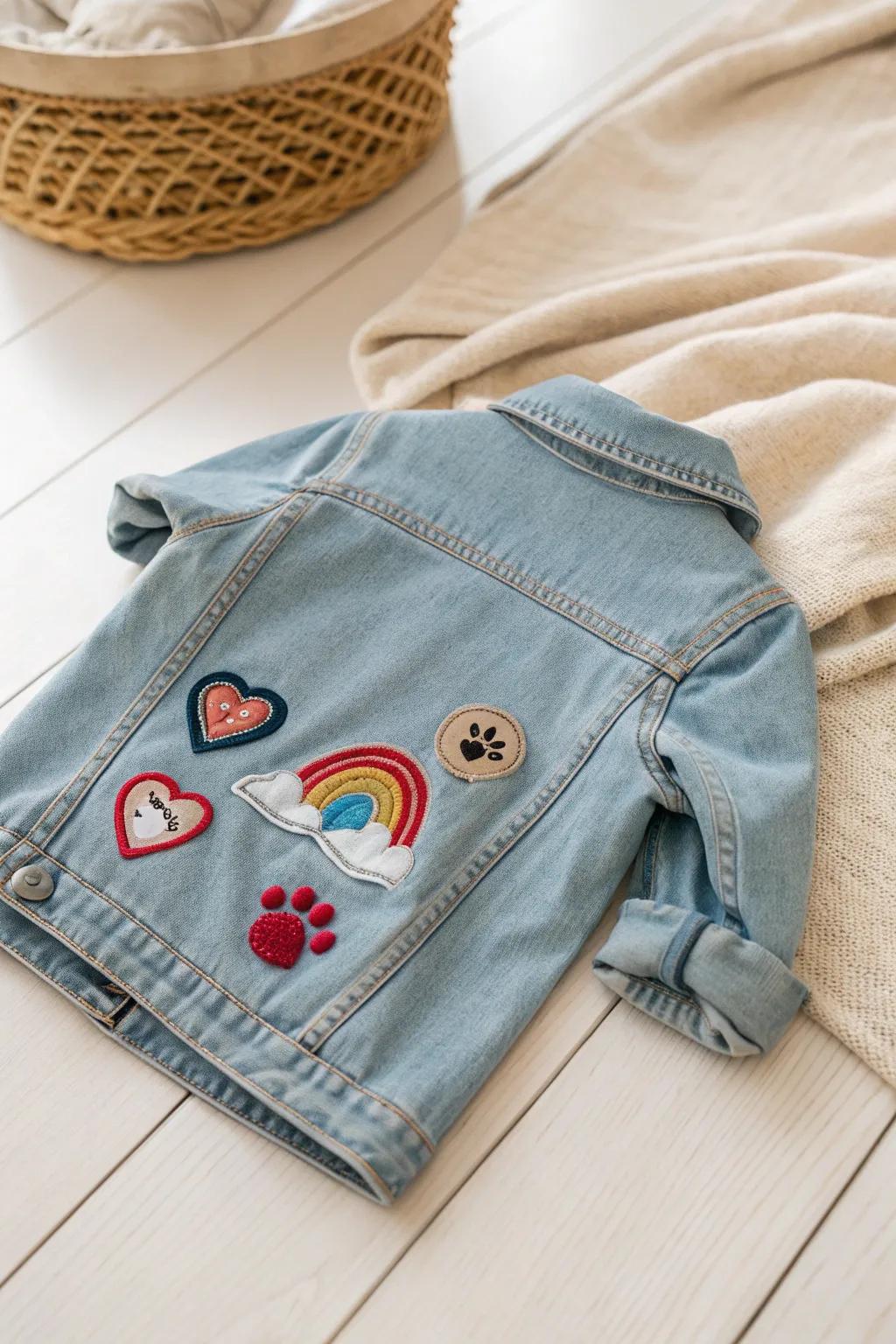 Transform your pet's wardrobe with charming patches—style that stands out at the dog park!