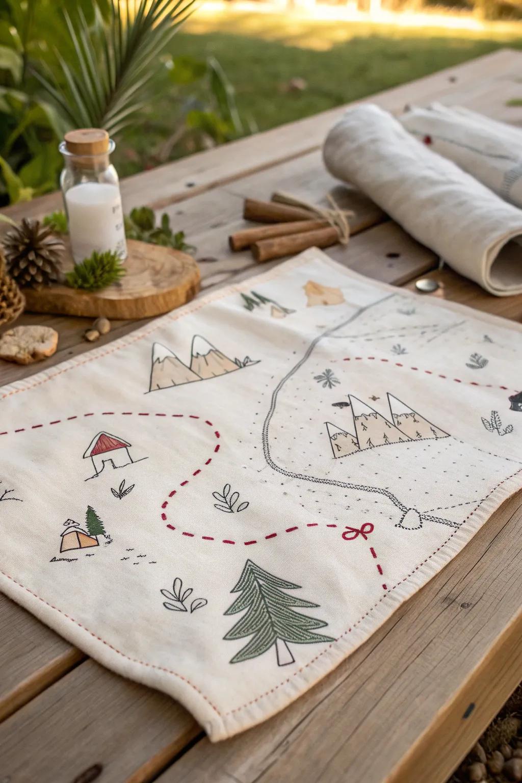 Trace the journey of the prodigal son with this beautifully handcrafted interactive map.
