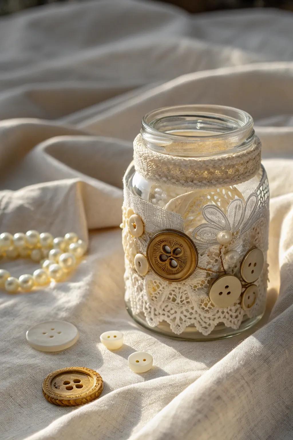 Infuse timeless charm into your decor with this vintage-inspired resin jar, where old-world elegance meets modern minimalism.