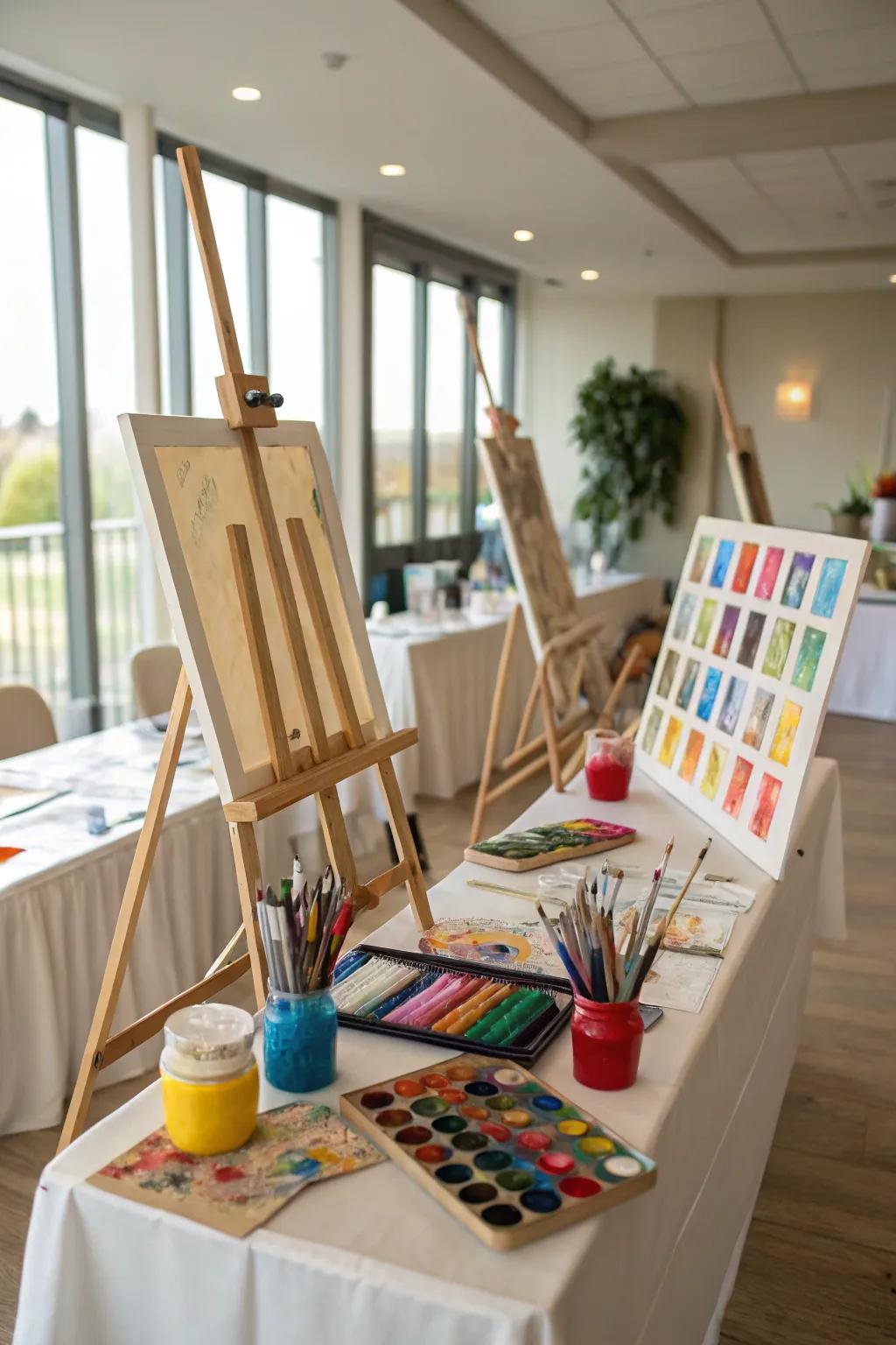 Unleash your creativity with an Artistic Expression sleepover theme.