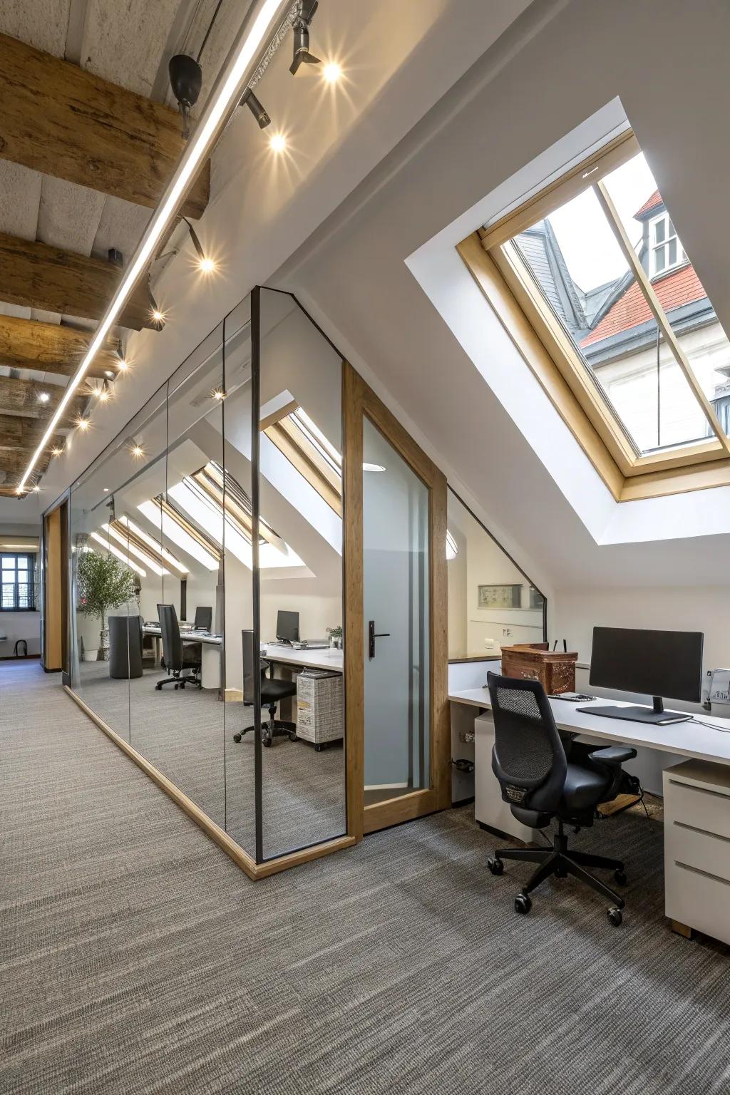 Utilizing mirrors to expand visual space