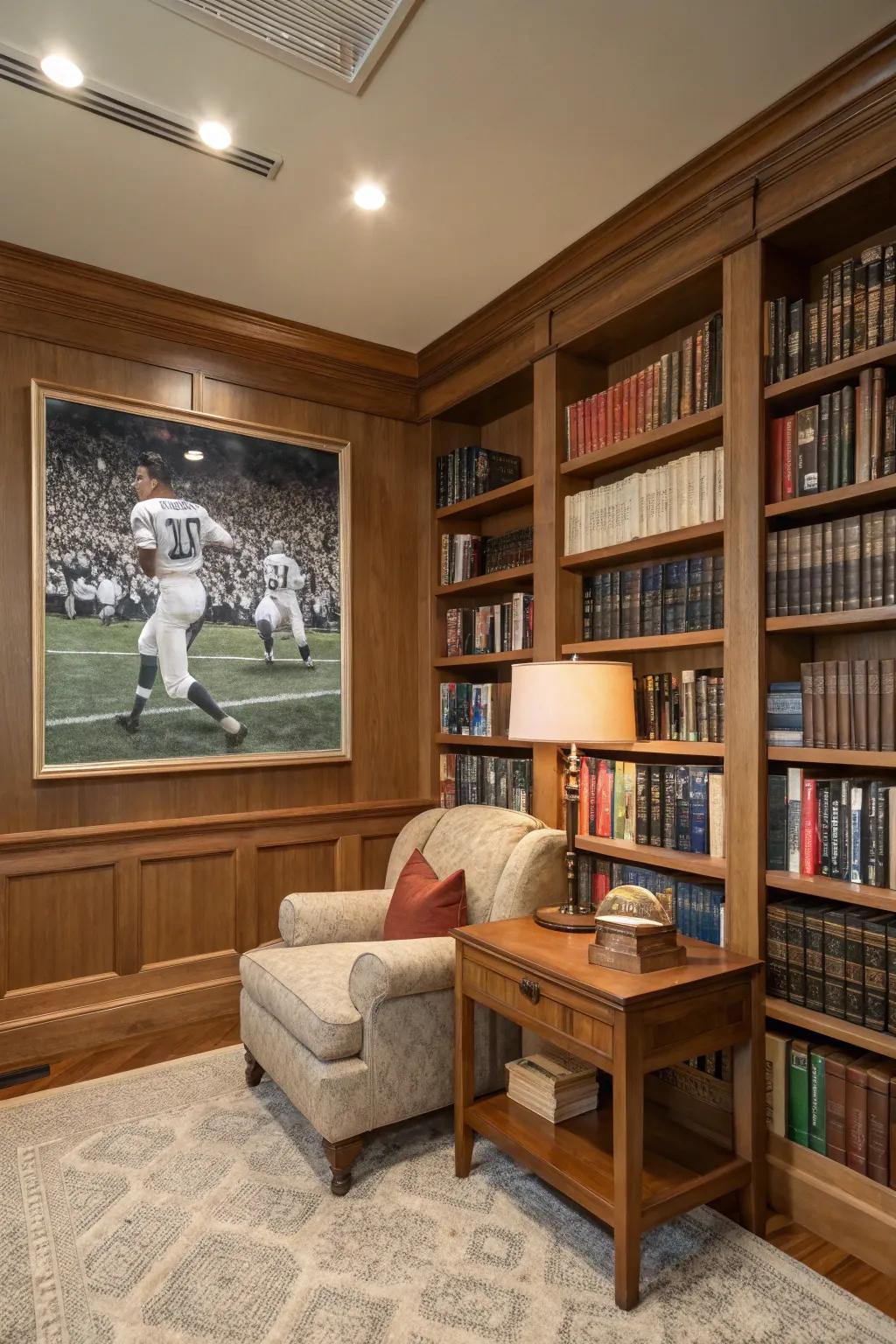 Relive iconic moments in sports history through posters.
